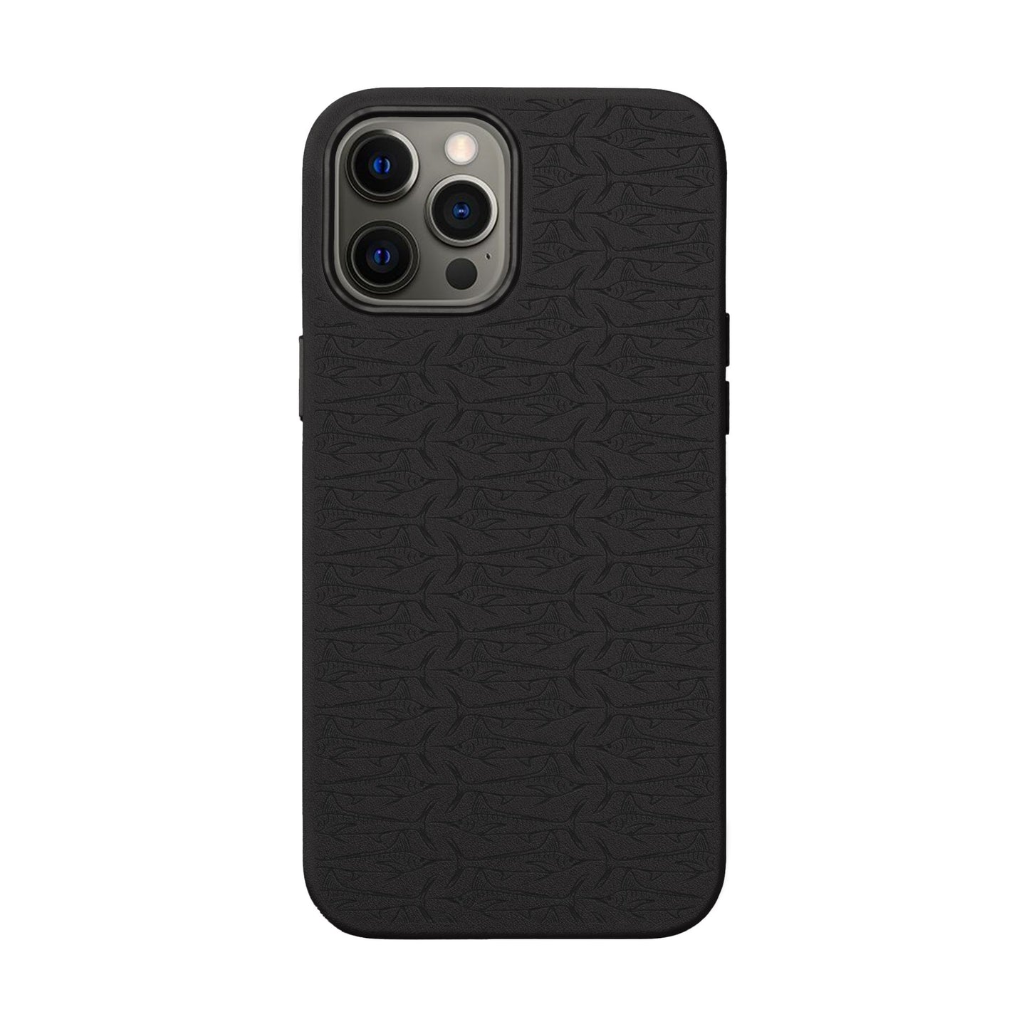 Marlin Sketch PU Leather Phone Cases (Engraving)
