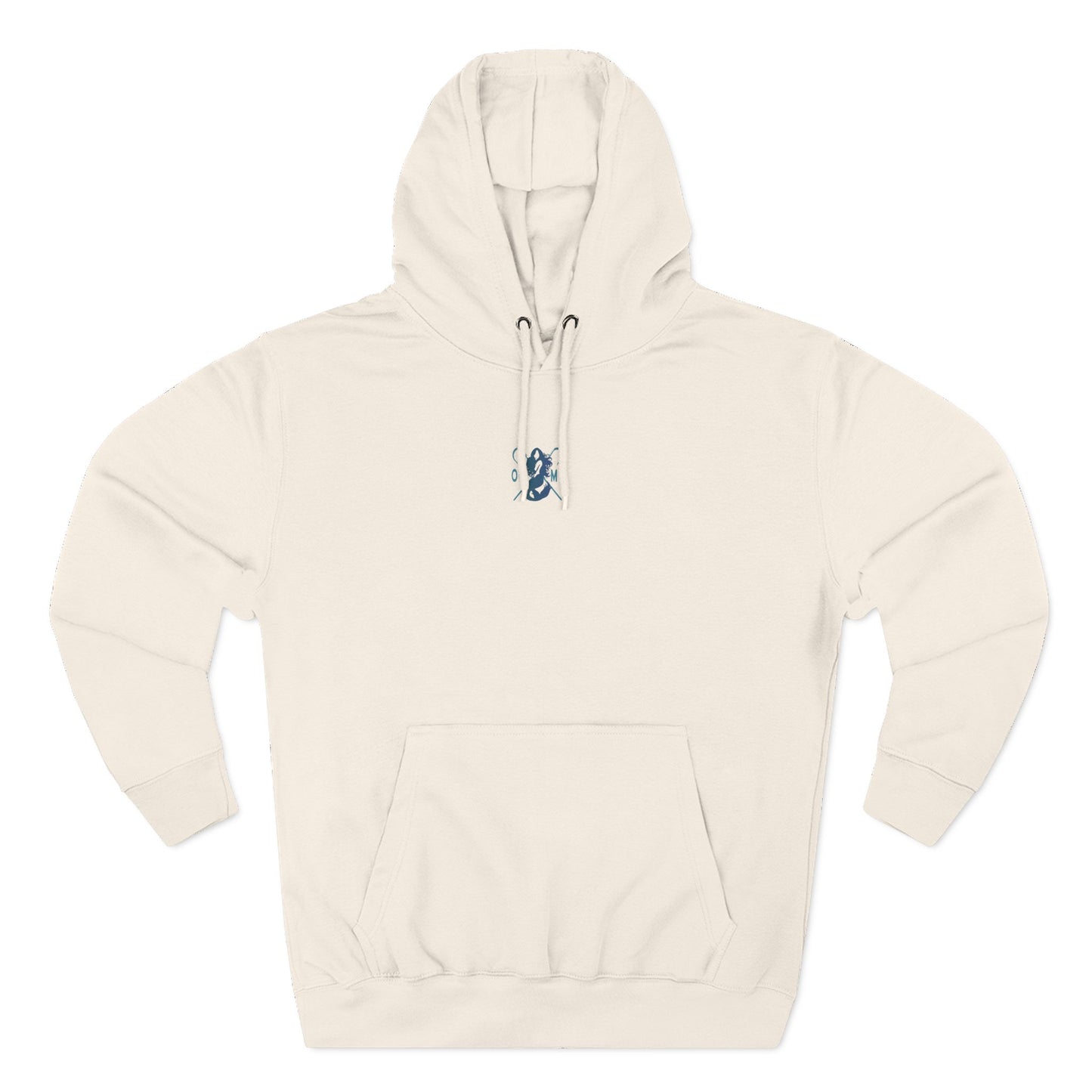 Vintage Green Siren Graphic Fleece Hoodie