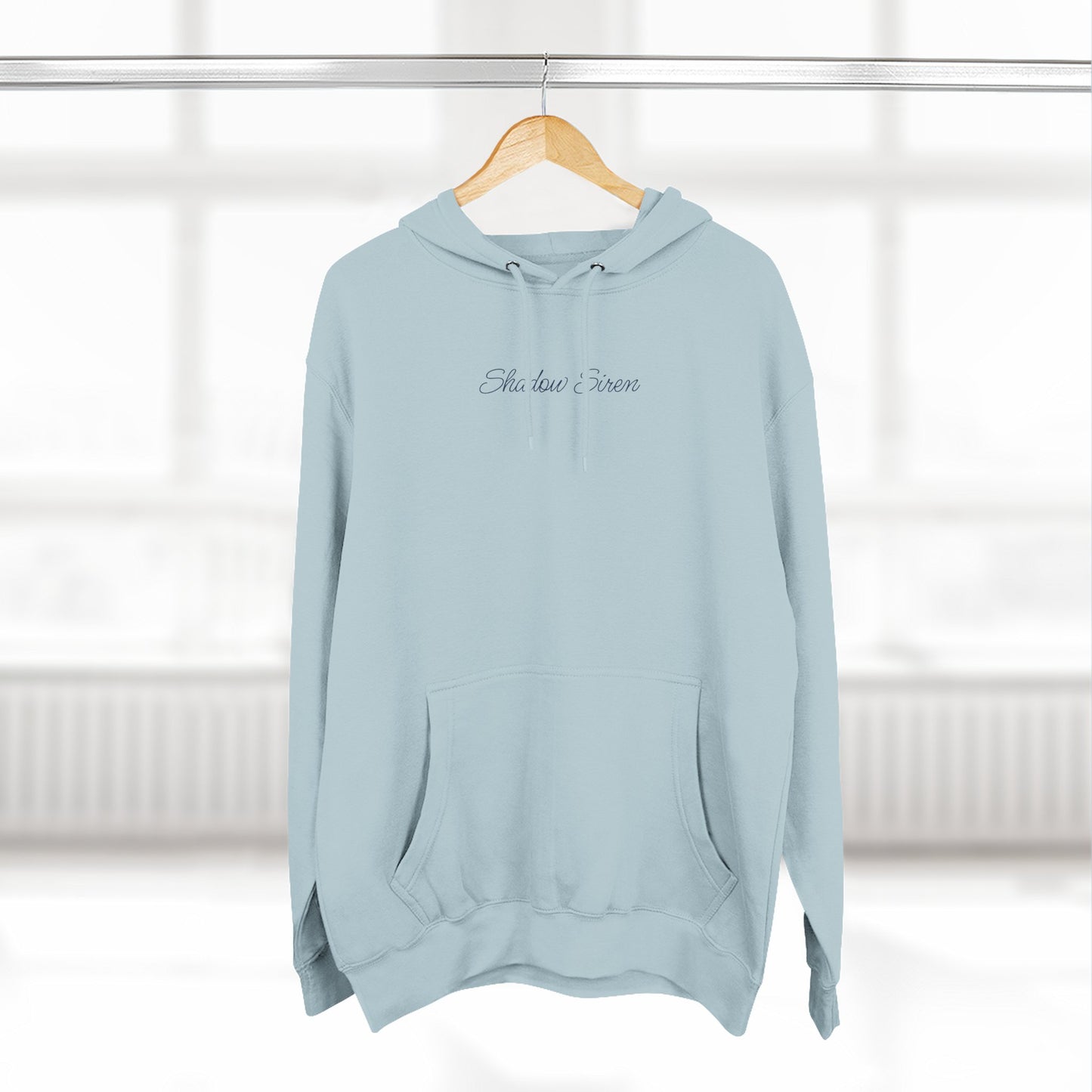 Minimalist Mermaid Fleece Hoodie
