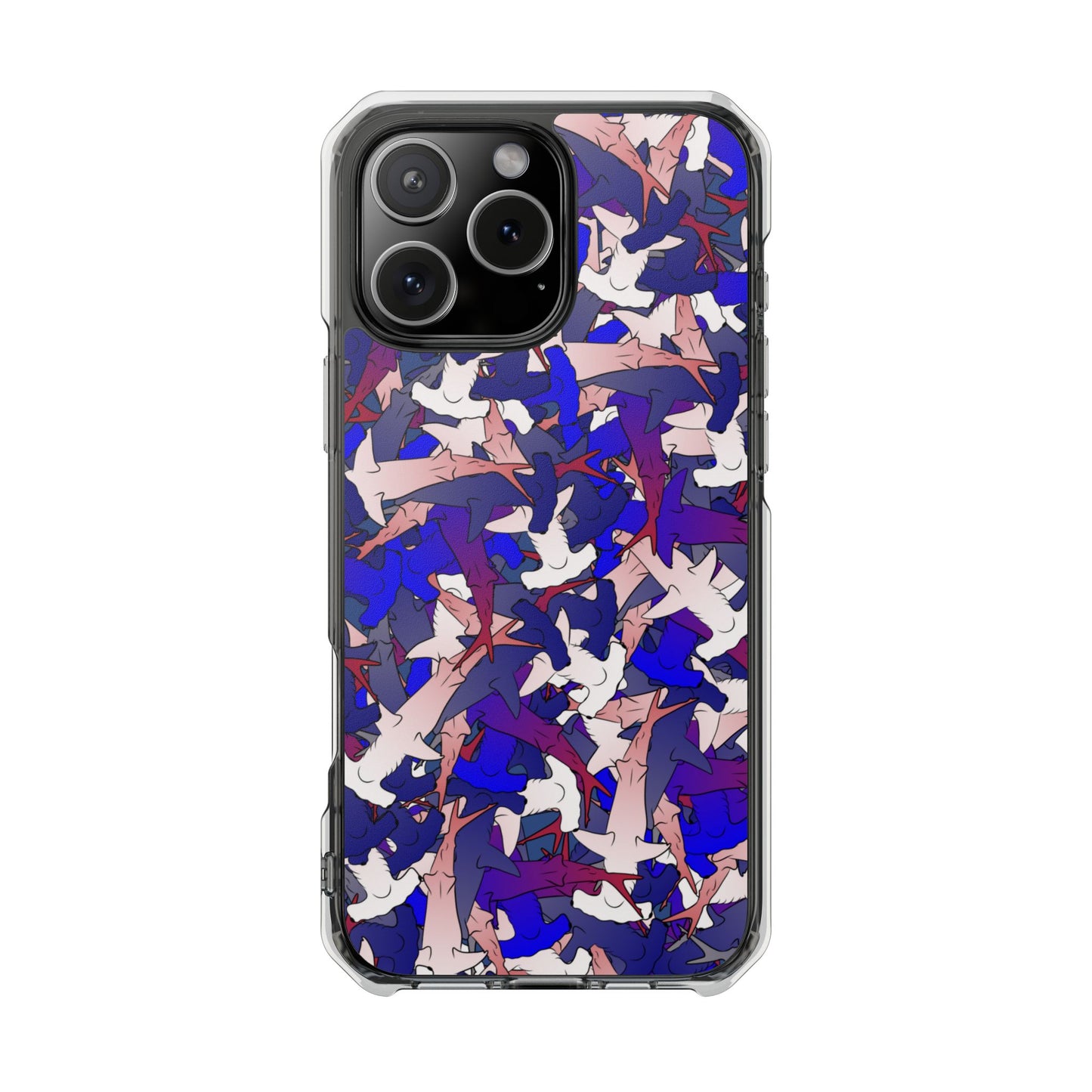 Hammerhead RWB camo Magnetic Clear Impact Cases