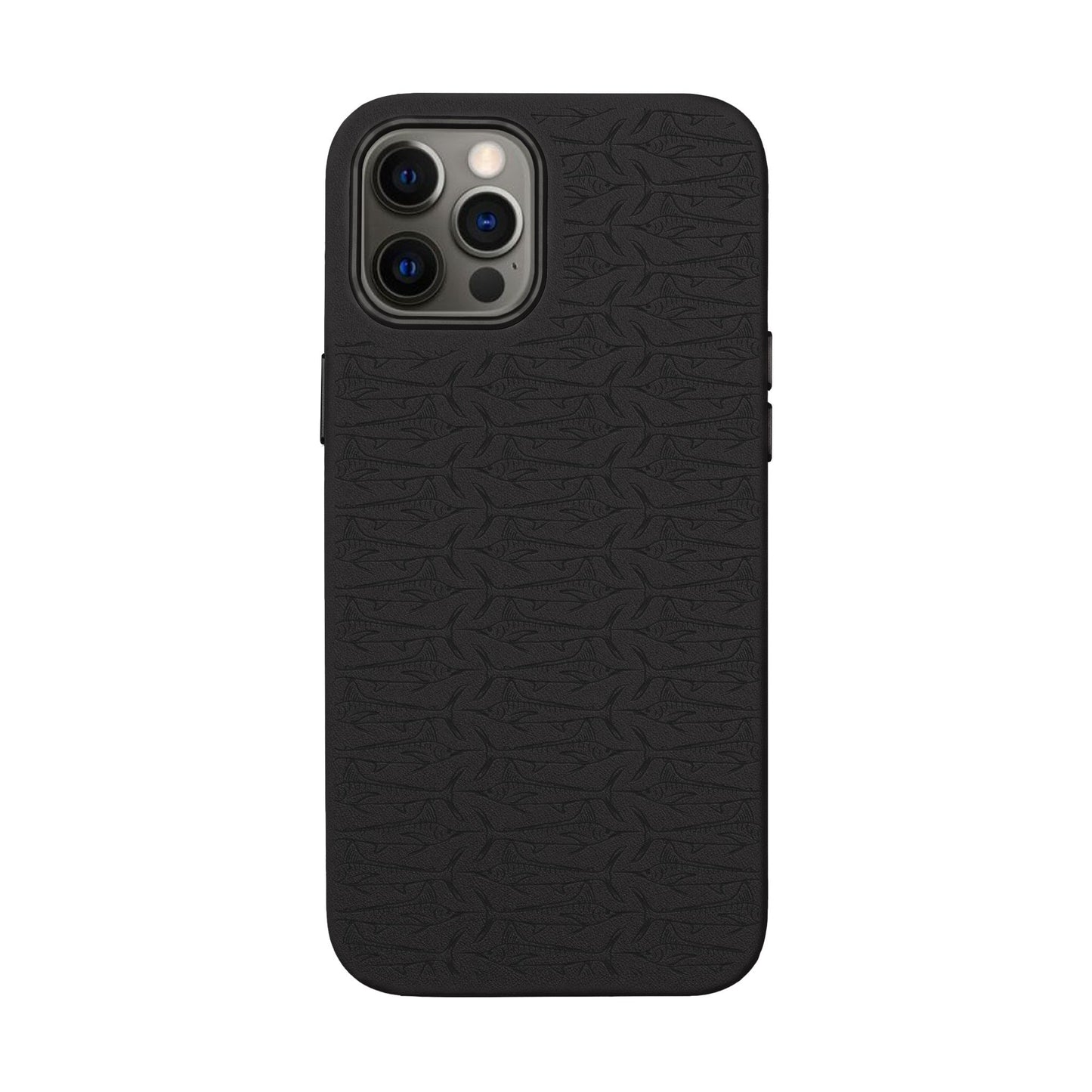 Marlin Sketch PU Leather Phone Cases (Engraving)