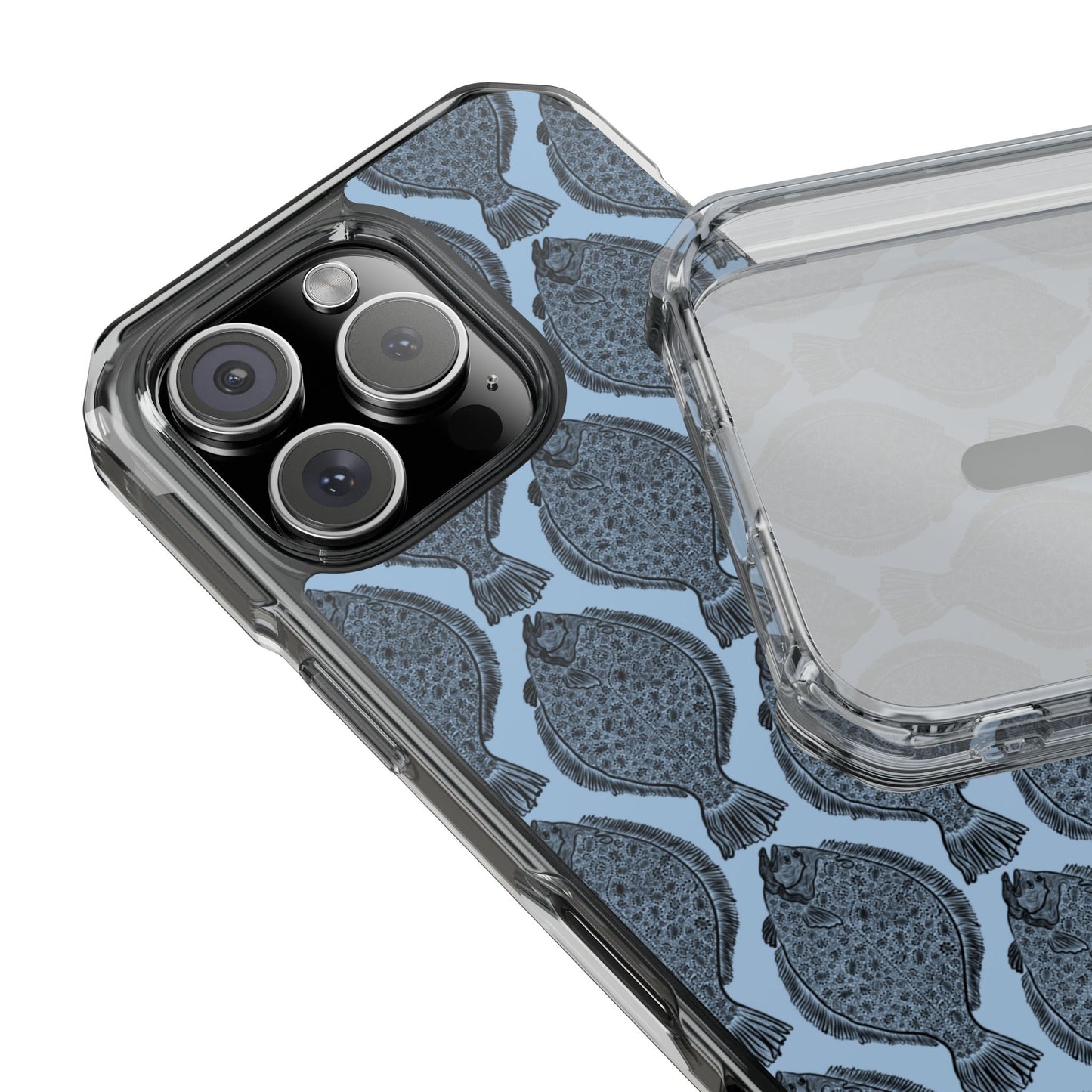 Get Sum Flounder Repeat Magnetic Clear Impact Cases