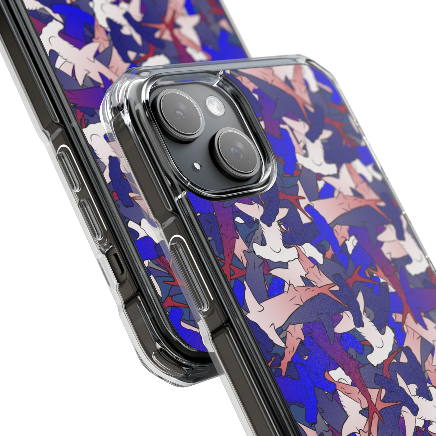 Hammerhead RWB camo Magnetic Clear Impact Cases
