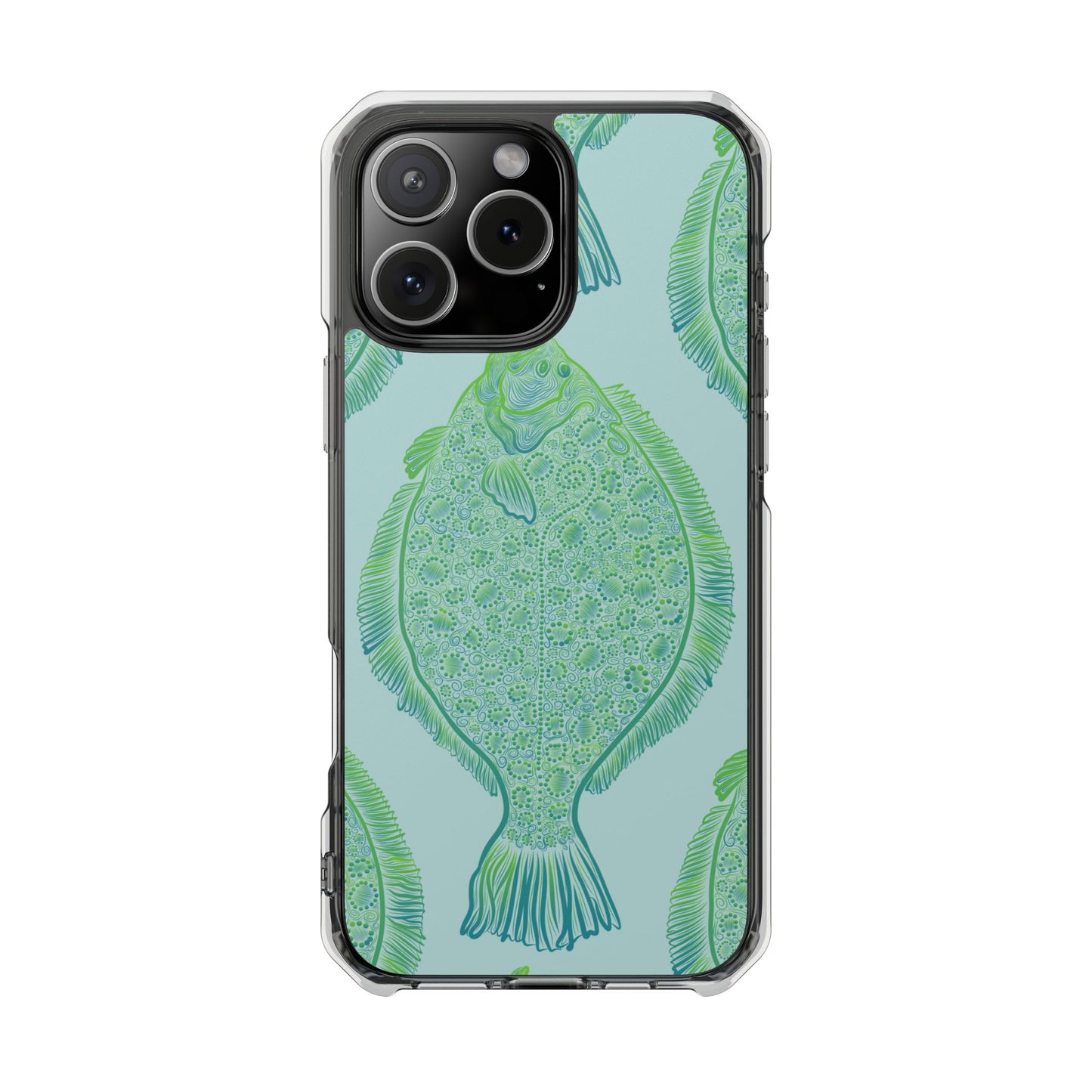Flat Bottom Girls Magnetic Clear Impact Cases