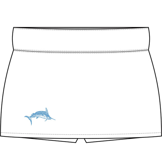 Release baby blue Women's Skort white