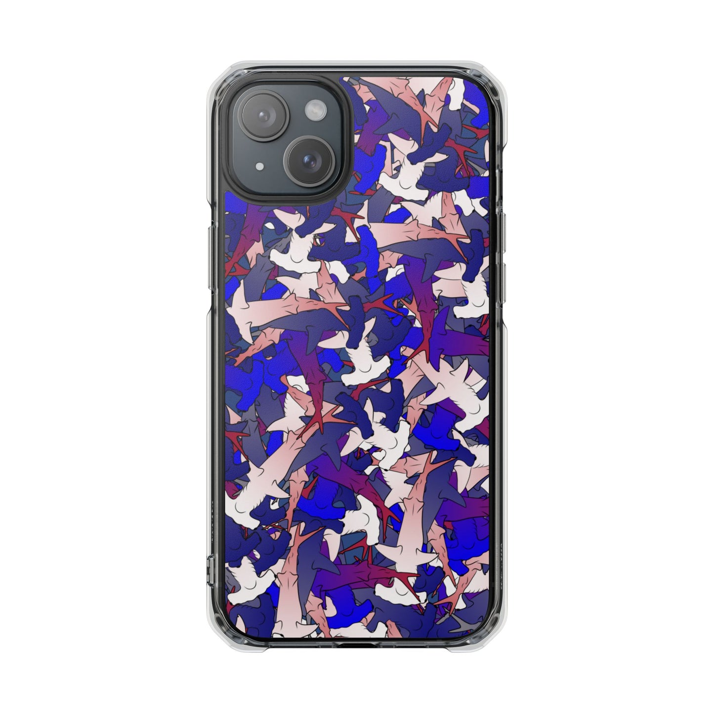 Hammerhead RWB camo Magnetic Clear Impact Cases