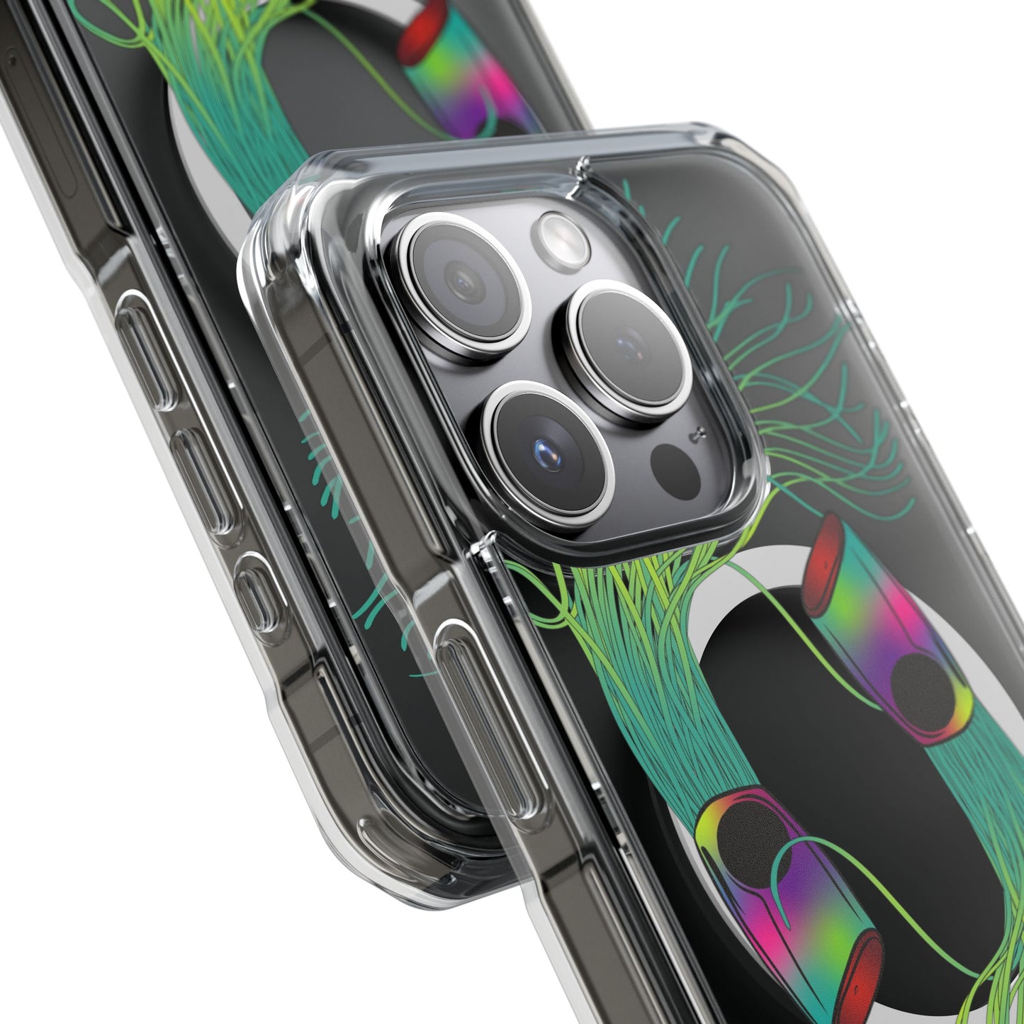 Lured Magnetic Clear Impact Cases