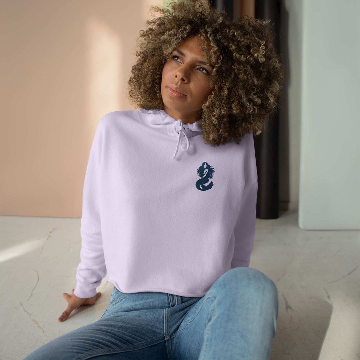 Itty Bitty Squiddy Crop Hoodie