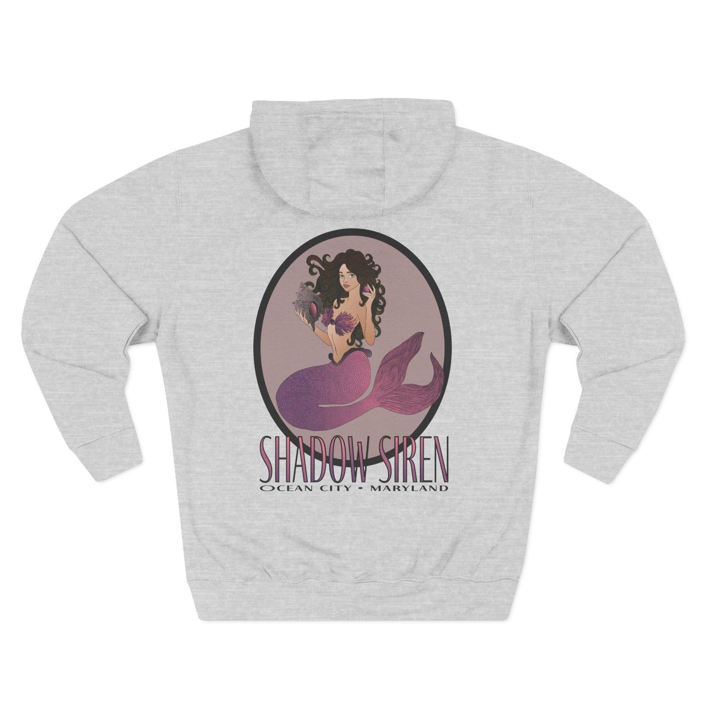 Mermaid Kimmy Hoodie — Ocean City Maryland Graphic Fleece
