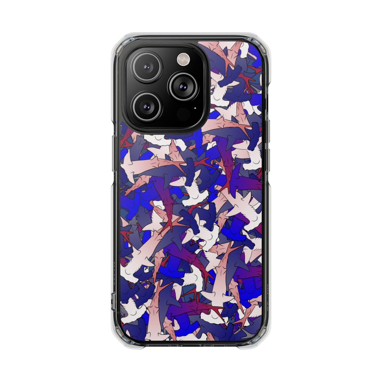 Hammerhead RWB camo Magnetic Clear Impact Cases