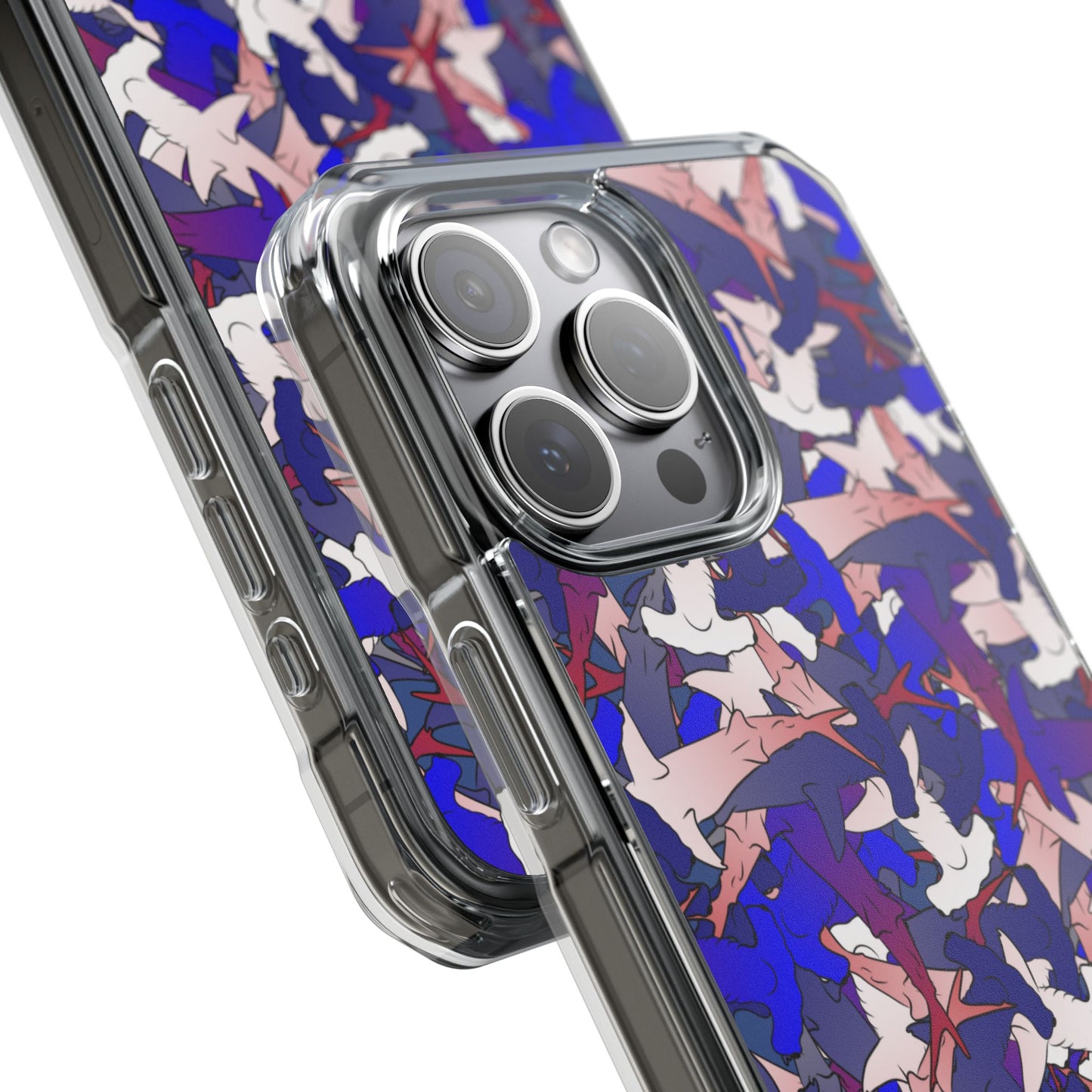 Hammerhead RWB camo Magnetic Clear Impact Cases