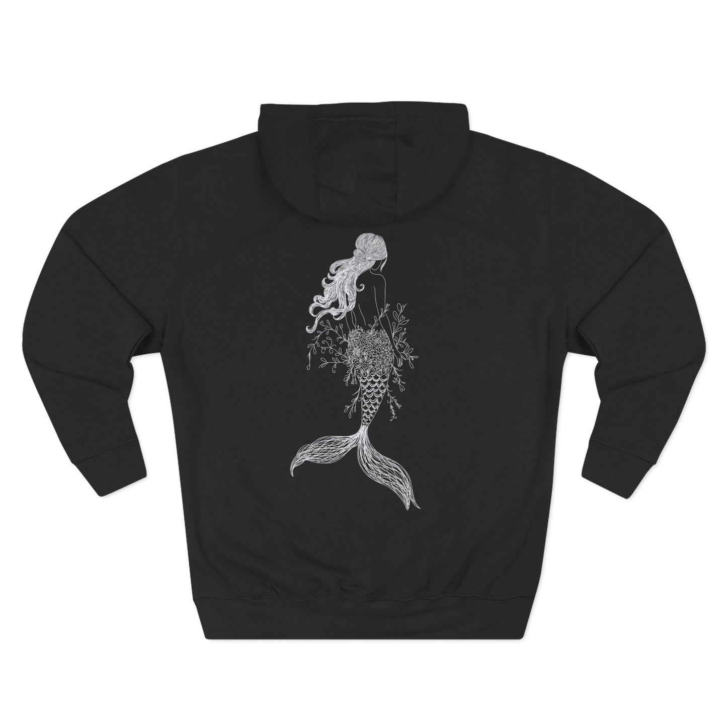 Mermaid Camdyn Three-Panel Fleece Hoodie