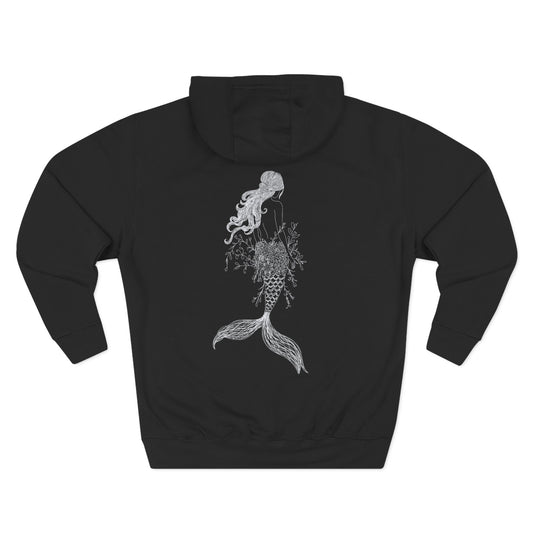 Mermaid Camdyn Three-Panel Fleece Hoodie