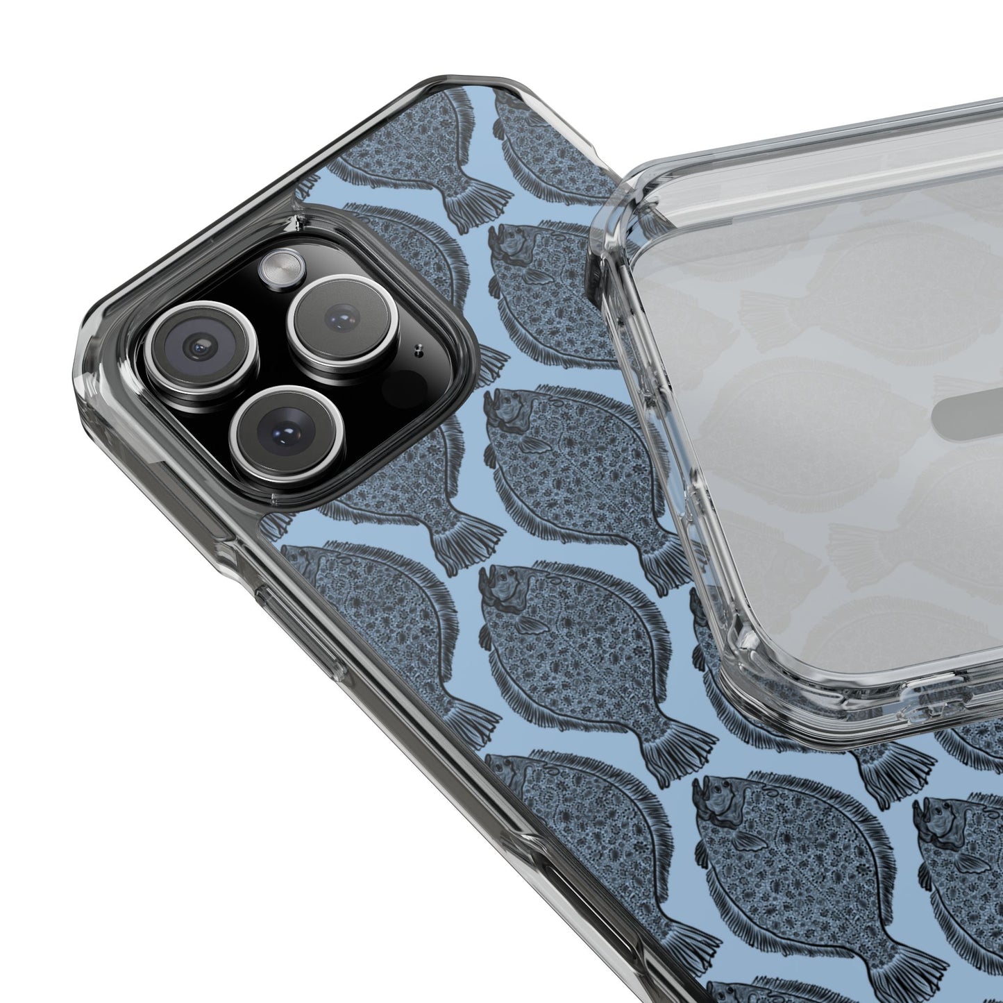 Get Sum Flounder Repeat Magnetic Clear Impact Cases