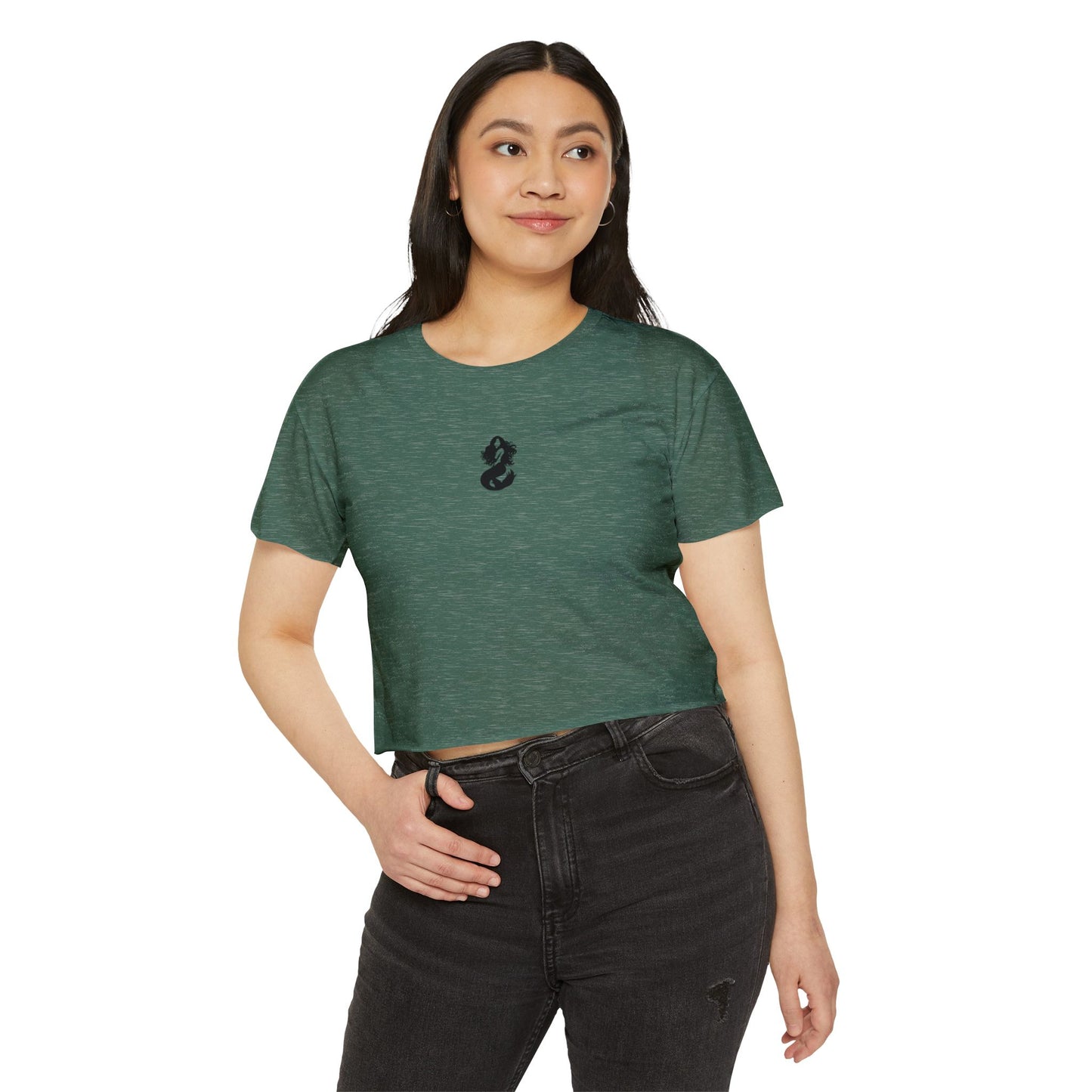 Motivational Speech Women's Festival Crop Top