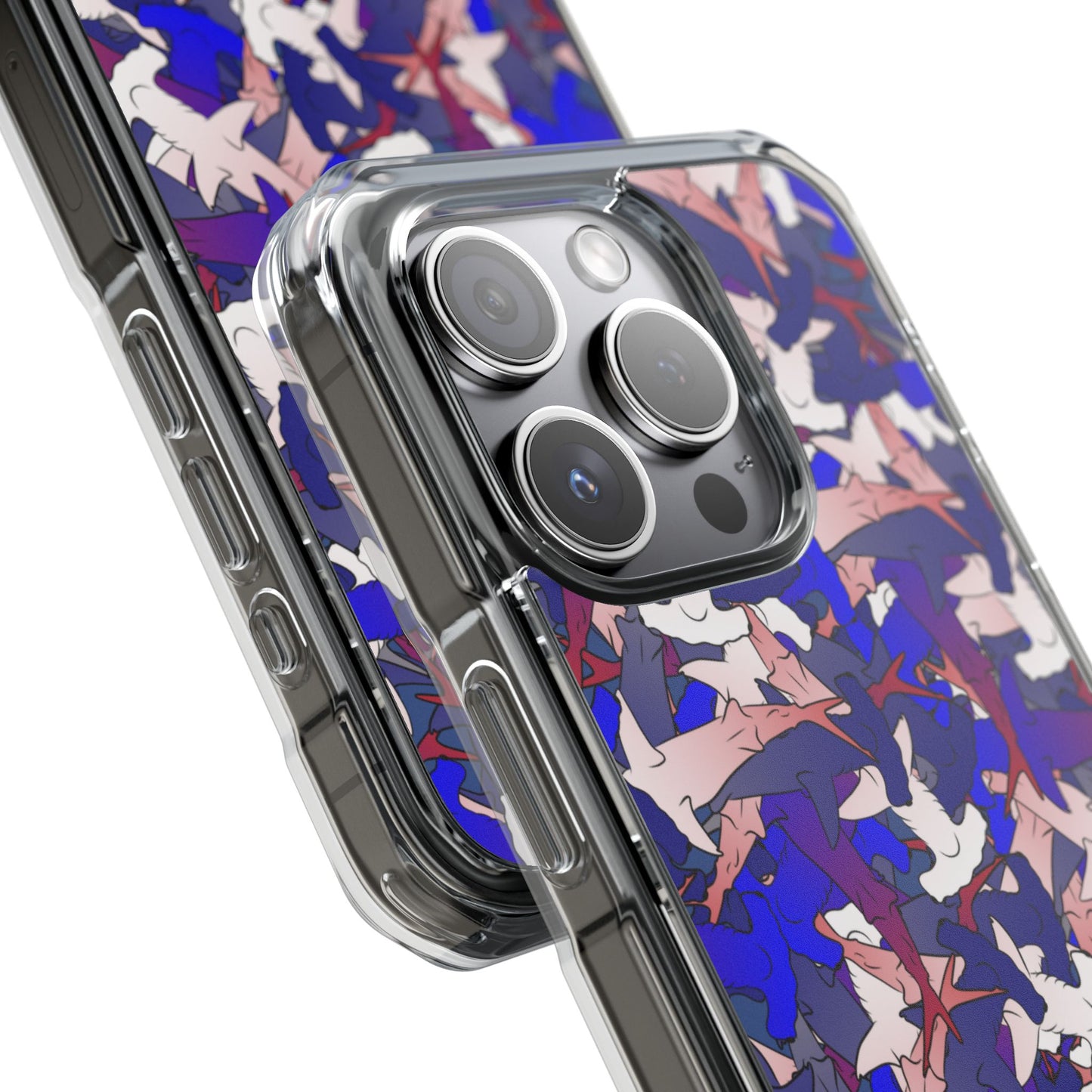 Hammerhead RWB camo Magnetic Clear Impact Cases