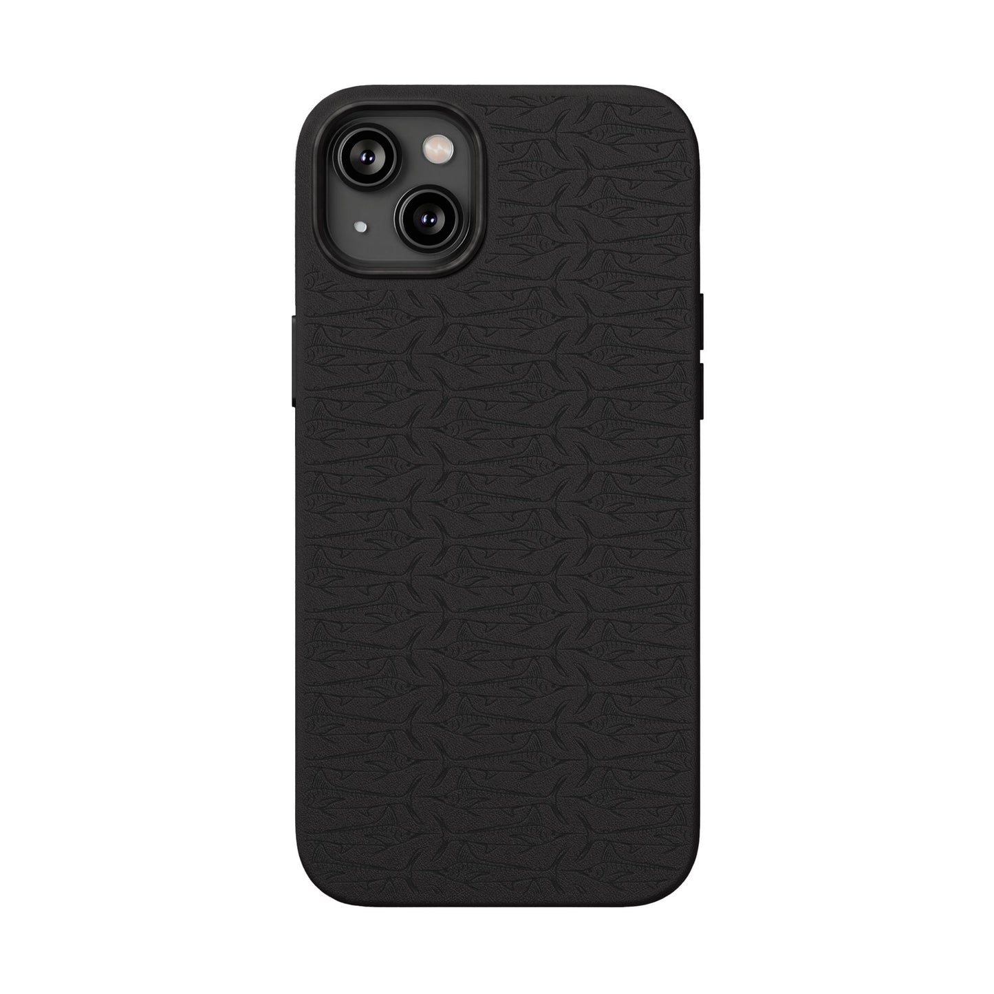 Marlin Sketch PU Leather Phone Cases (Engraving)