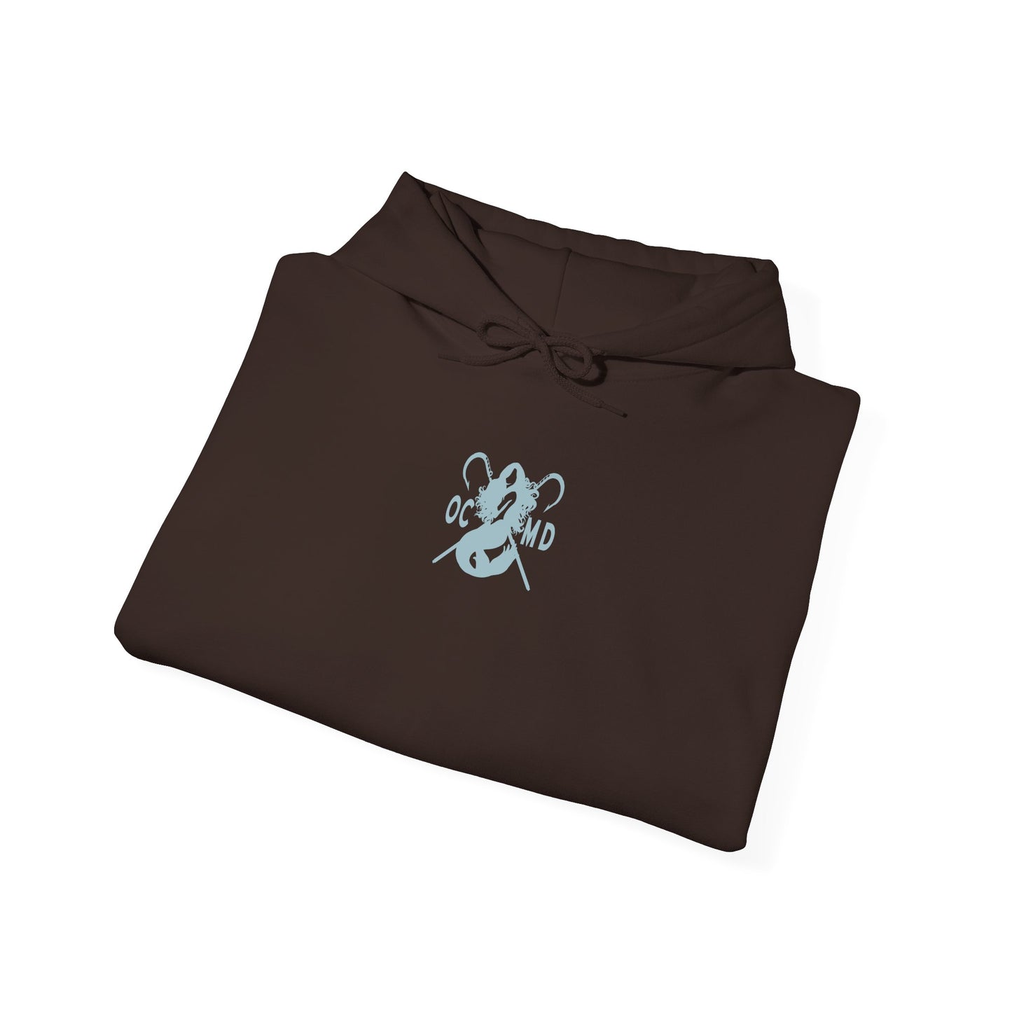 Digging marlin Hoodie — print Sleeve Hooded Sweatshirt