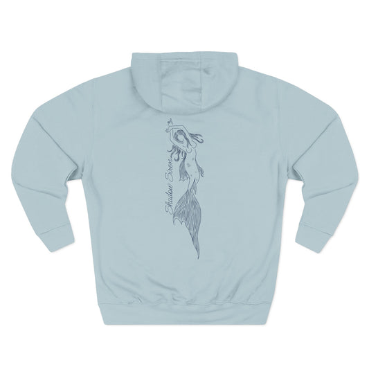 Minimalist Mermaid Fleece Hoodie