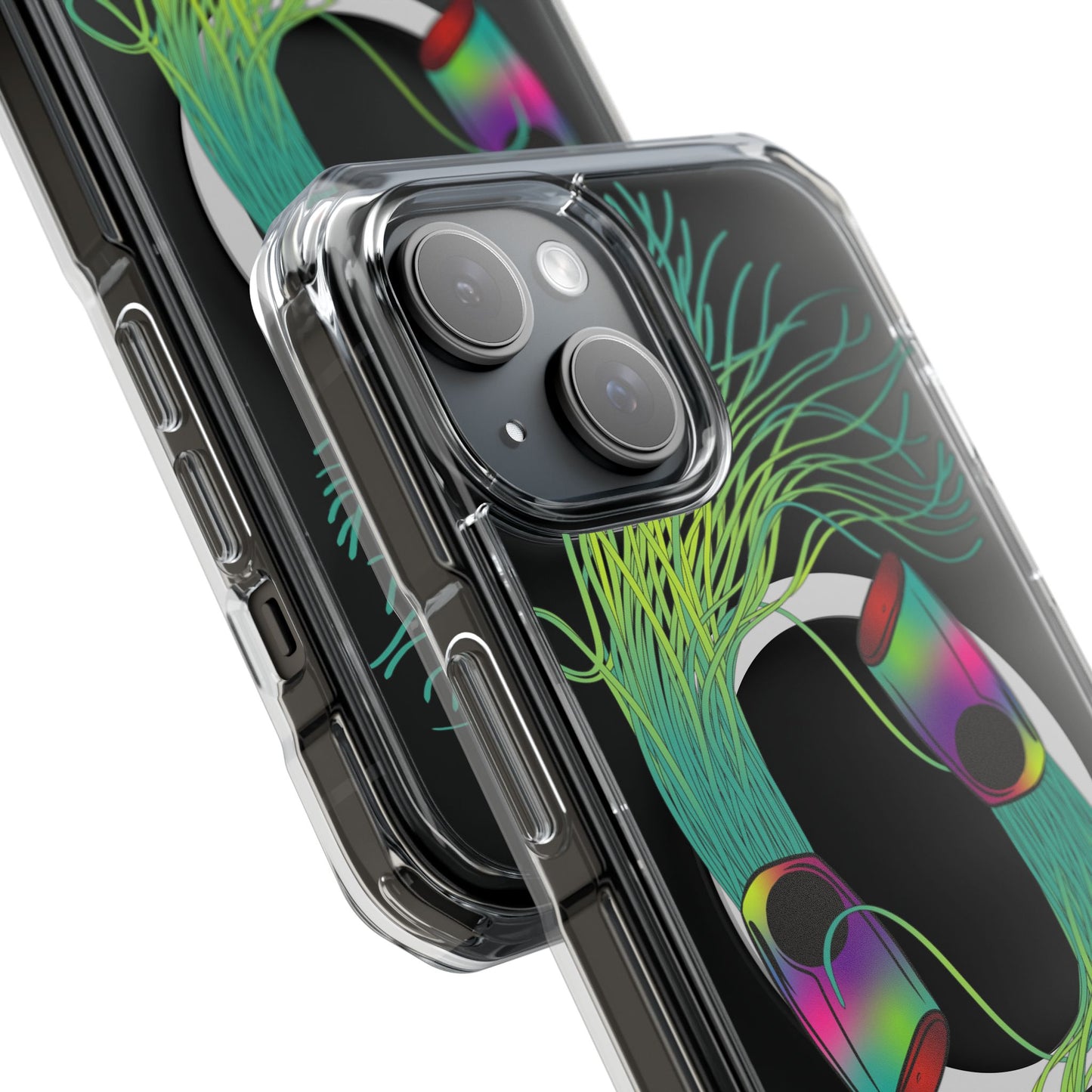 Lured Magnetic Clear Impact Cases