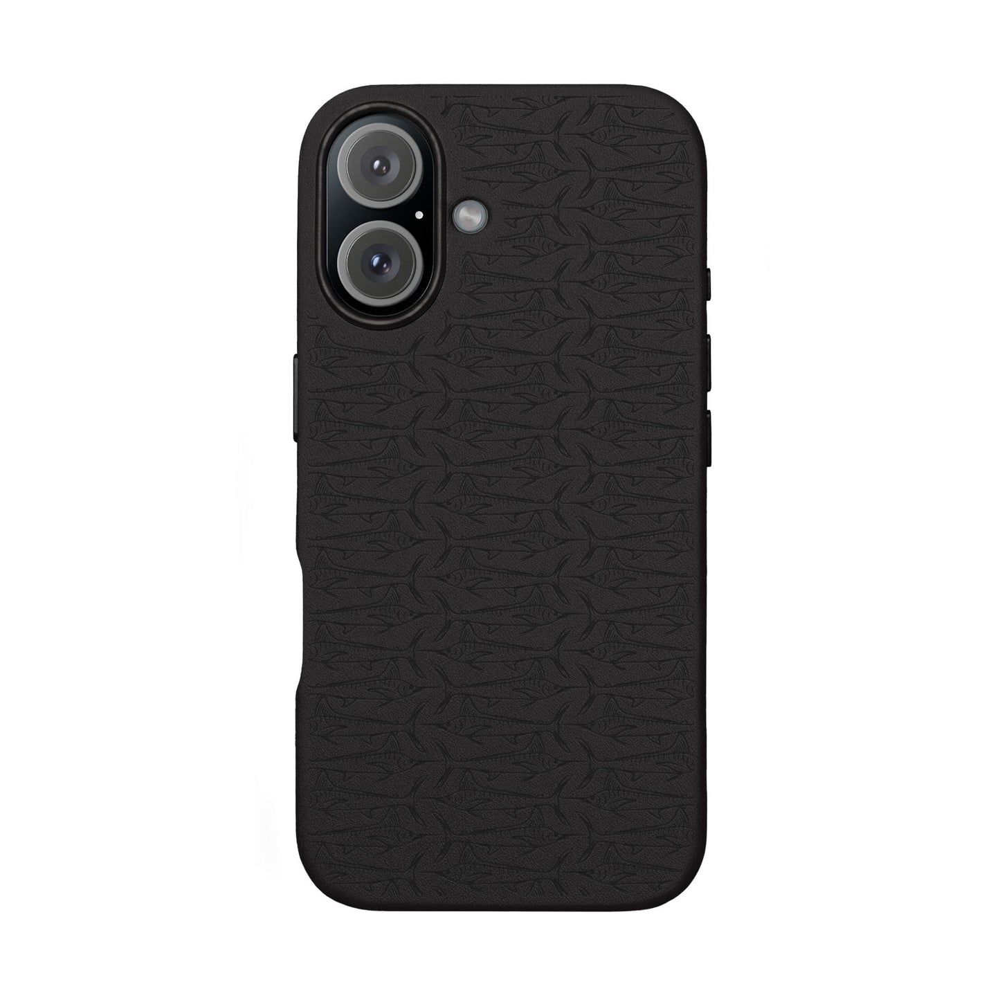 Marlin Sketch PU Leather Phone Cases (Engraving)