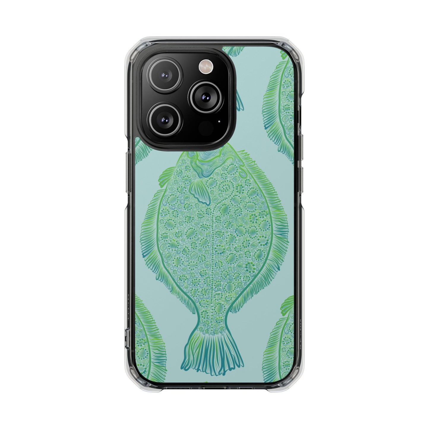 Flat Bottom Girls Magnetic Clear Impact Cases