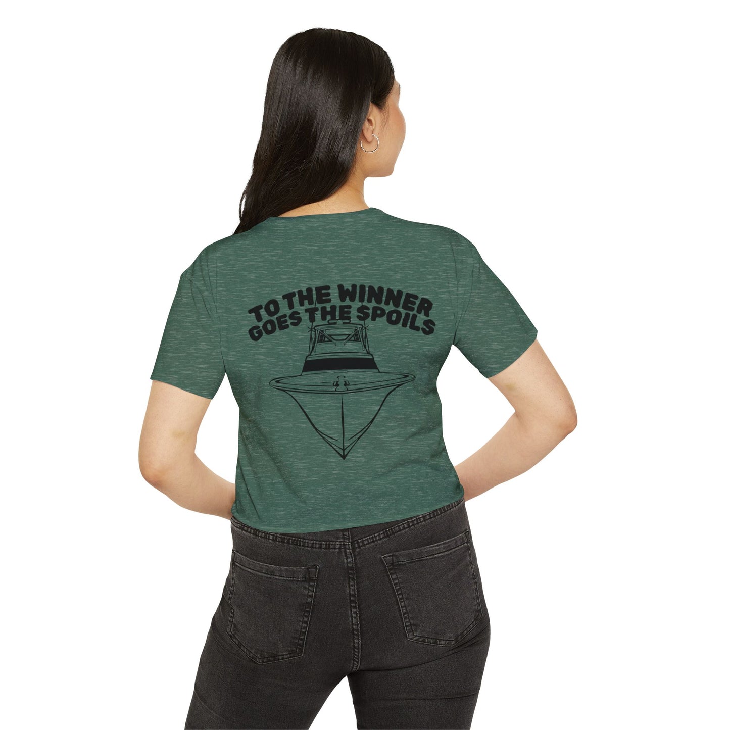 Motivational Speech Women's Festival Crop Top
