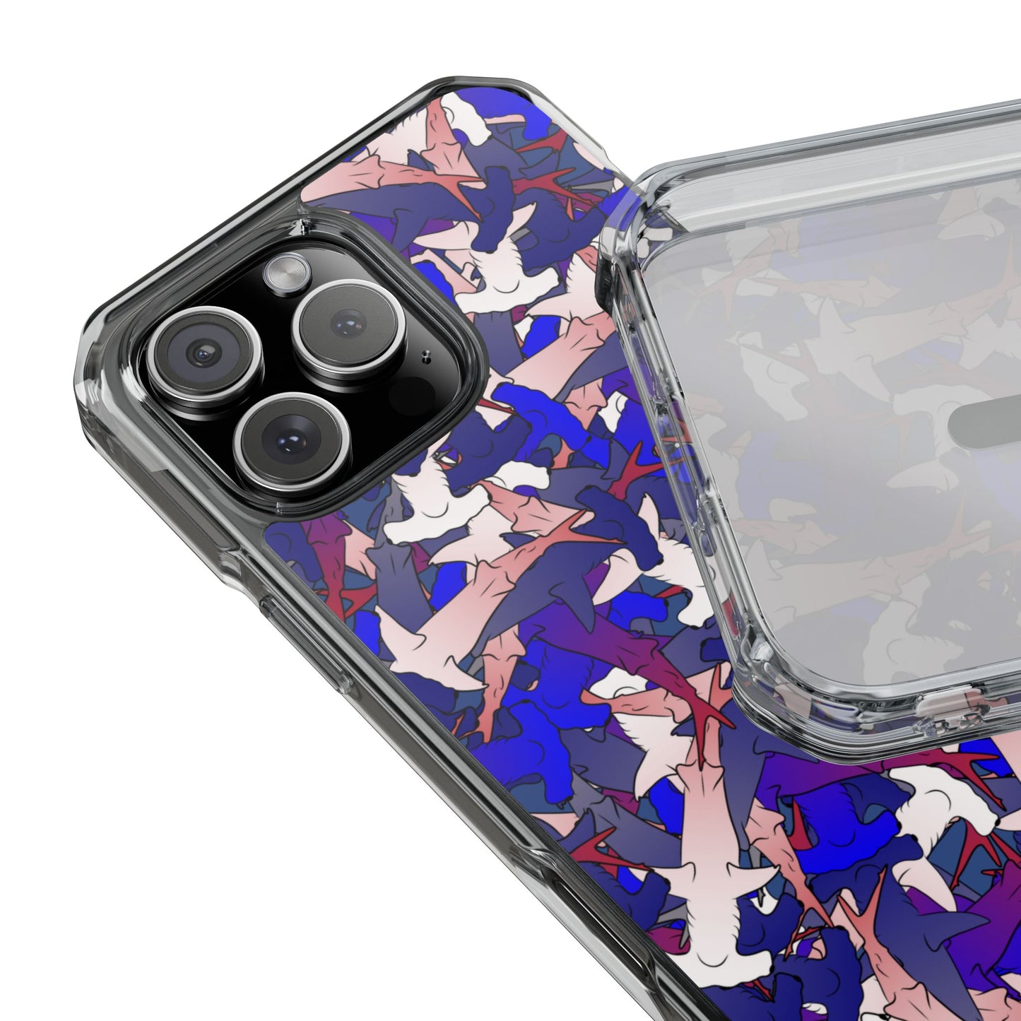 Hammerhead RWB camo Magnetic Clear Impact Cases
