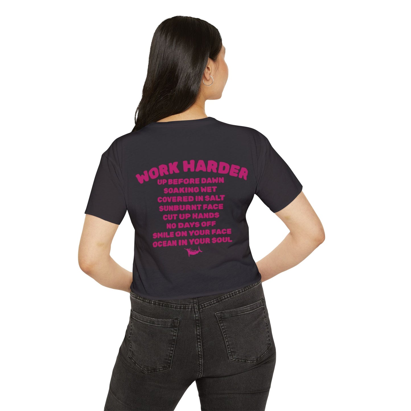 Motivational Speech Women's Festival Crop Top