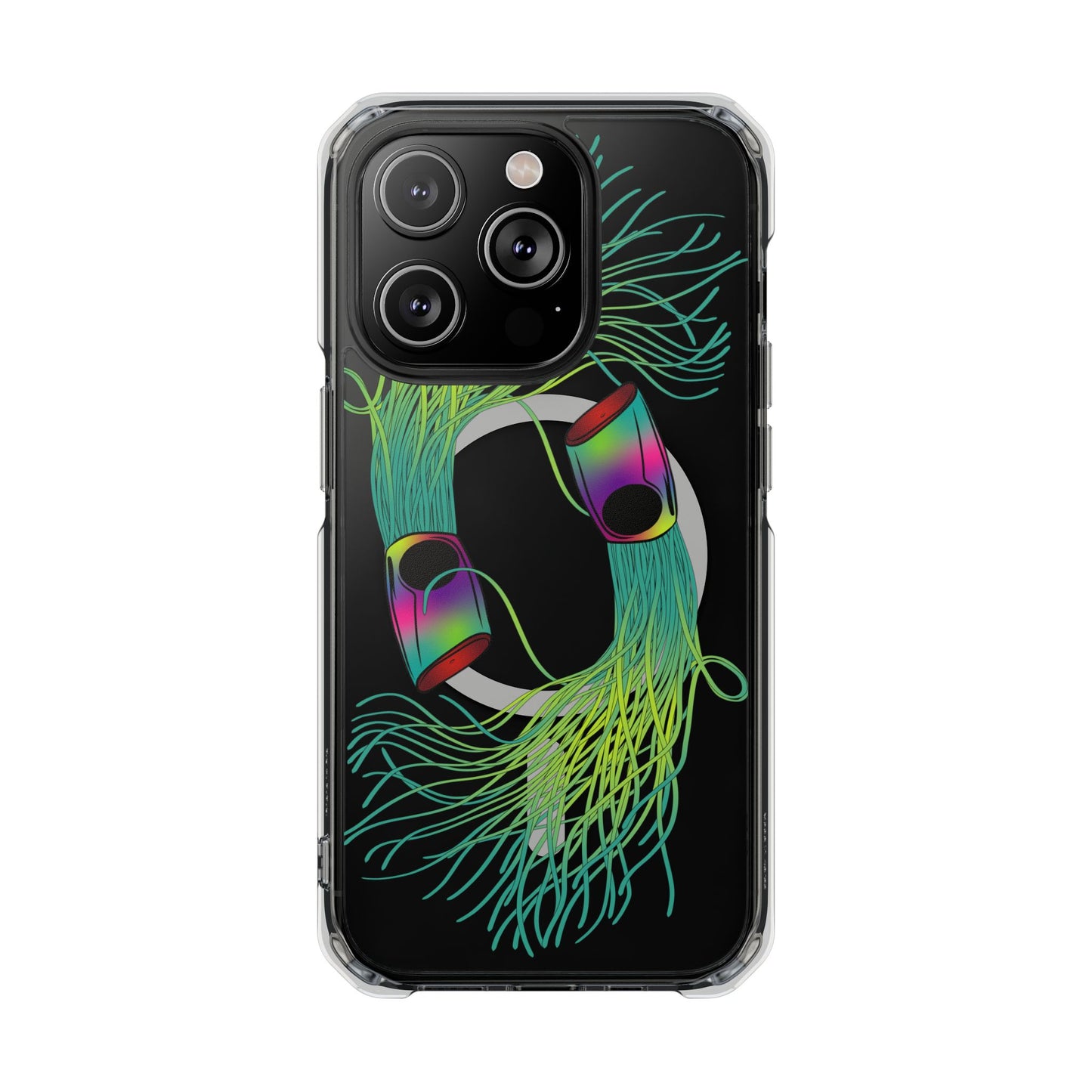 Lured Magnetic Clear Impact Cases