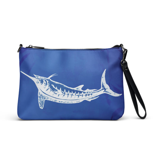 White Marlin Release Crossbody bag