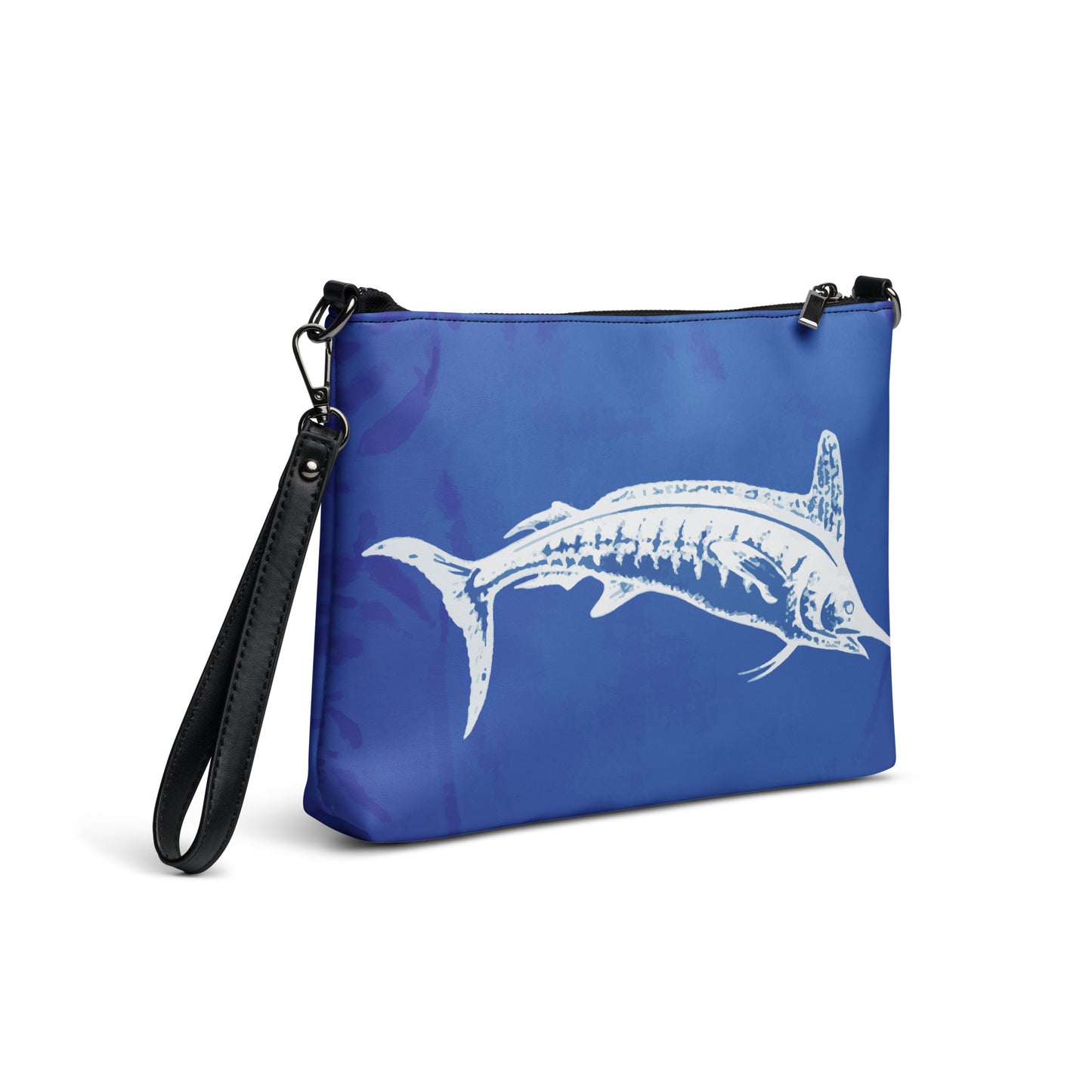 White Marlin Release Crossbody bag