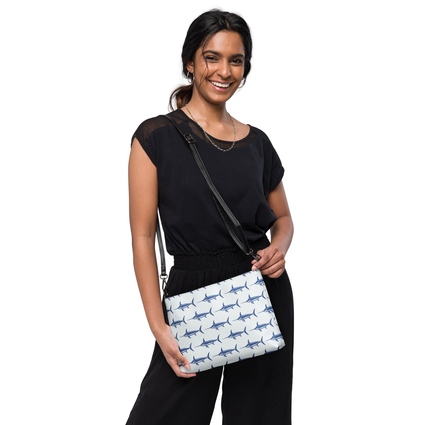 Swordfish Repeat Crossbody bag