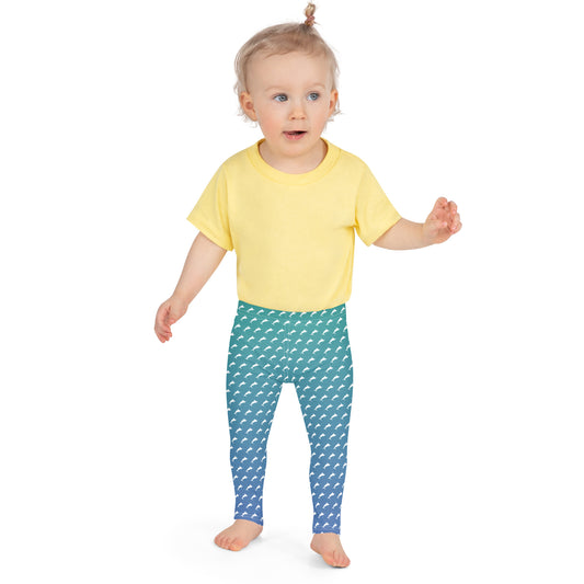 White Marlin Ombré Brick Kid's Leggings