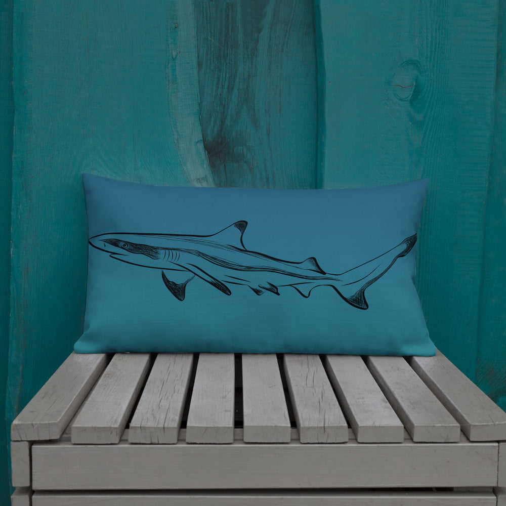 Tippy Shark Premium Pillow