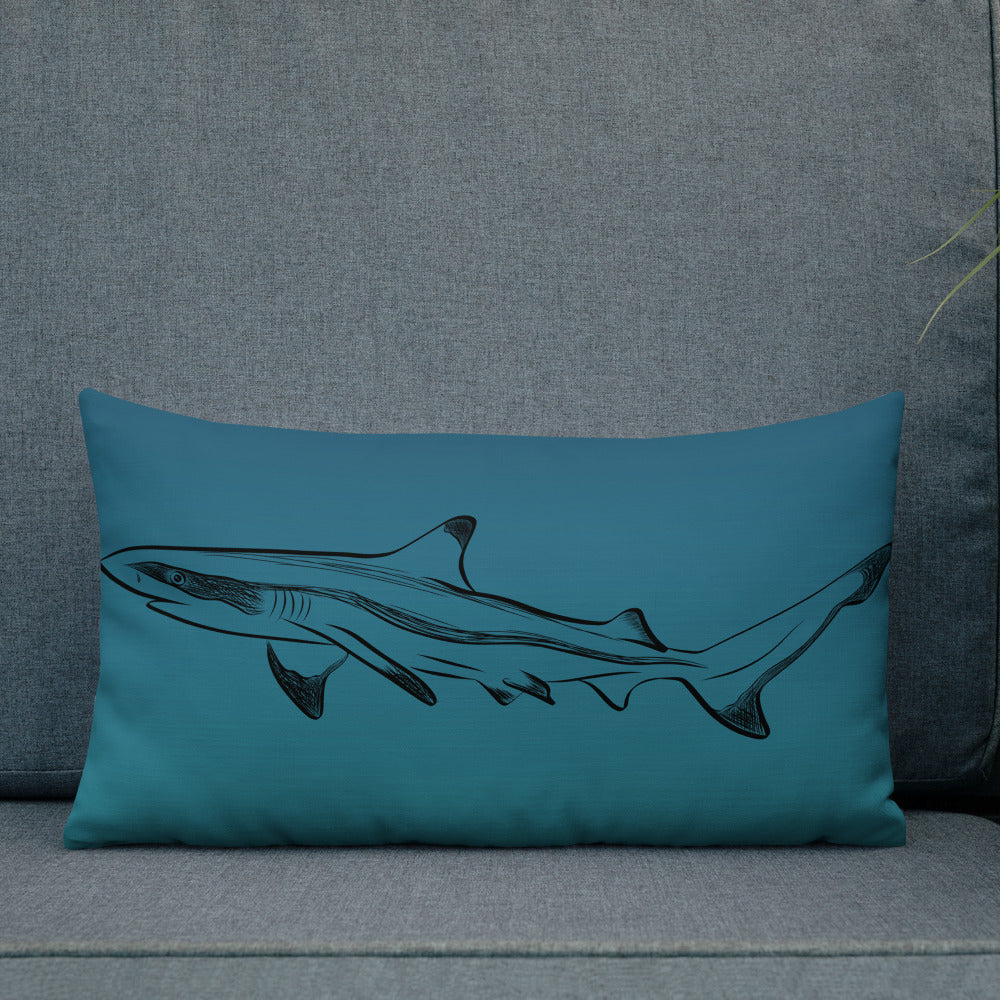 Tippy Shark Premium Pillow