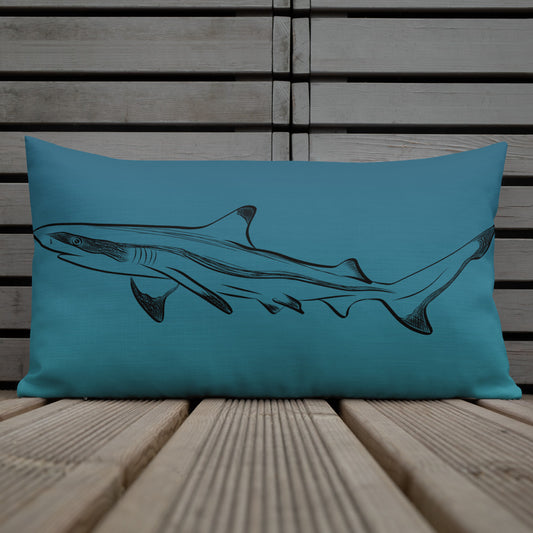 Tippy Shark Premium Pillow