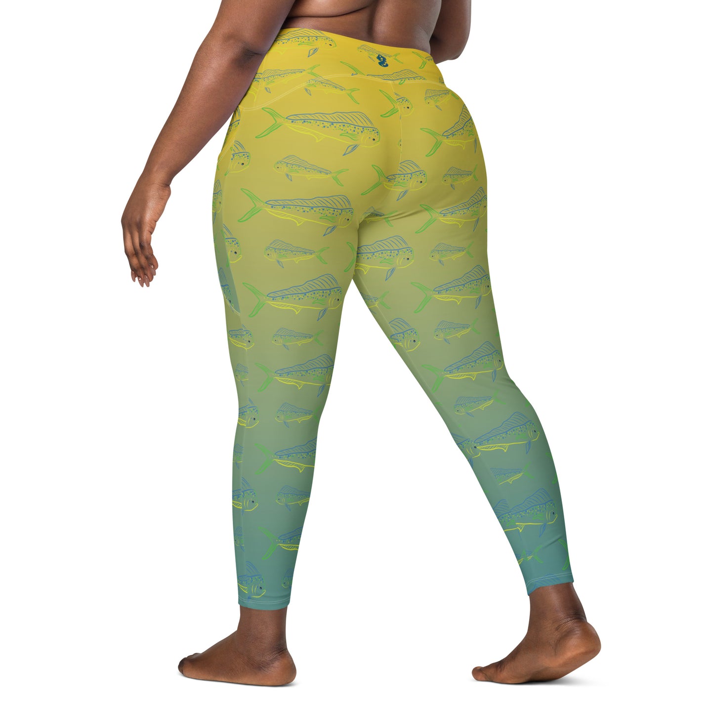 Mahi Ombré fade Leggings with pockets