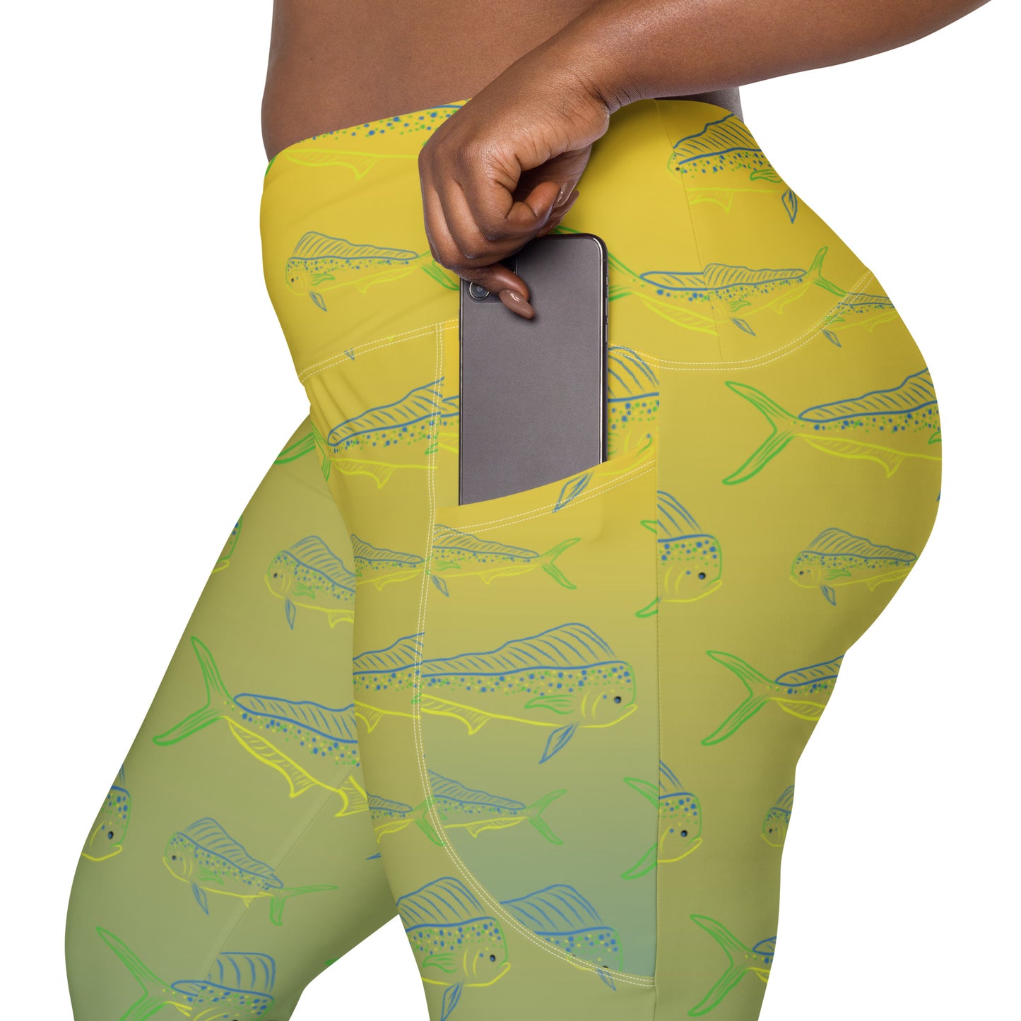 Mahi Ombré fade Leggings with pockets