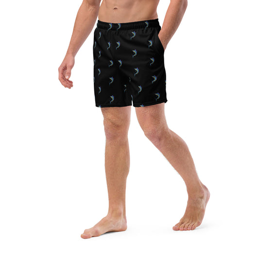 Pretty Girls Walk like this Men's swim trunks