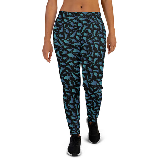 Ombré Tuna Marlin scatter Women's Joggers