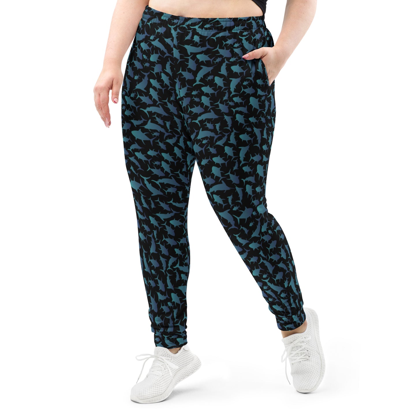 Ombré Tuna Marlin scatter Women's Joggers