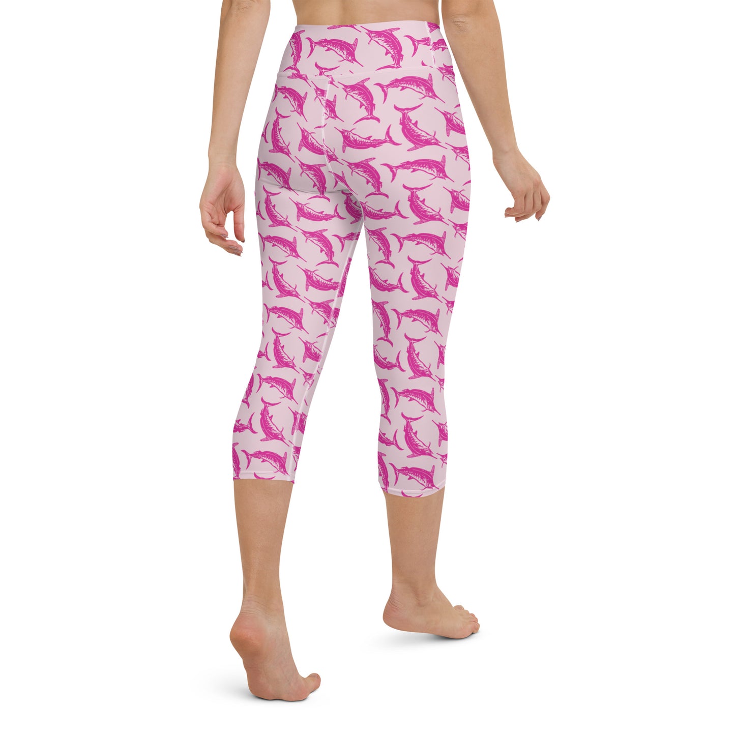 Pink Marlin release Yoga Capri Leggings