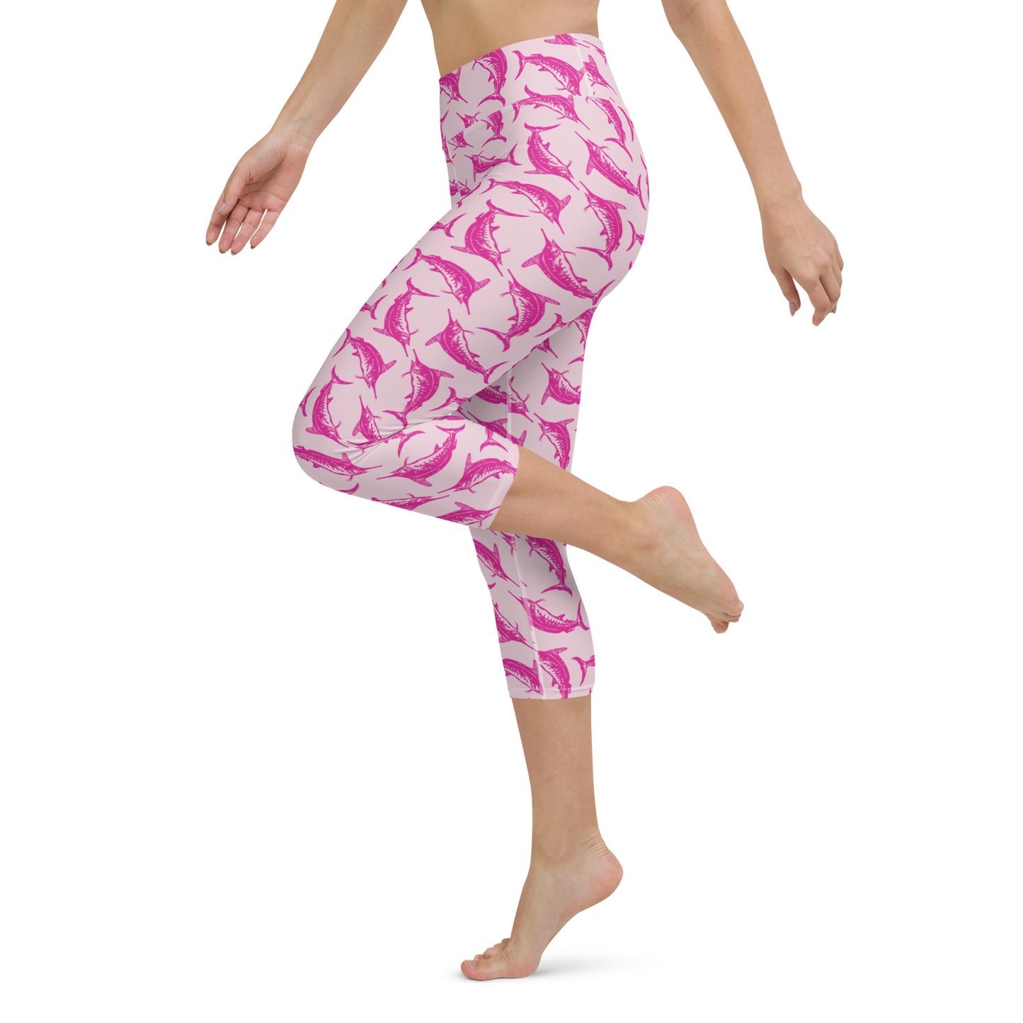 Pink Marlin release Yoga Capri Leggings