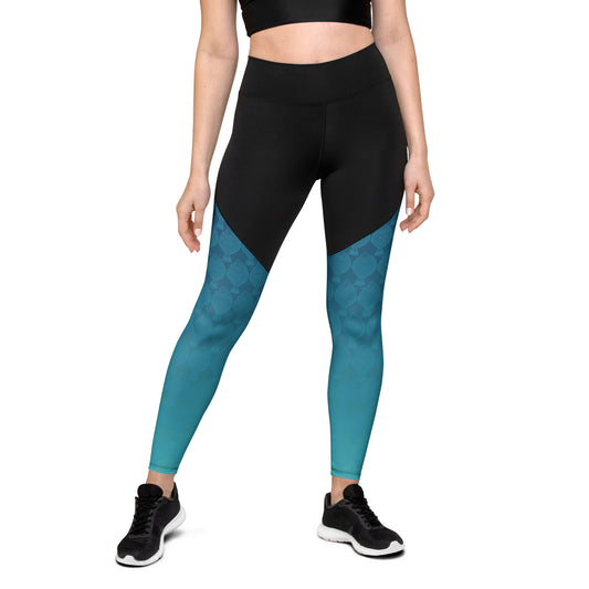 Flat Bottom Girls Sports Leggings