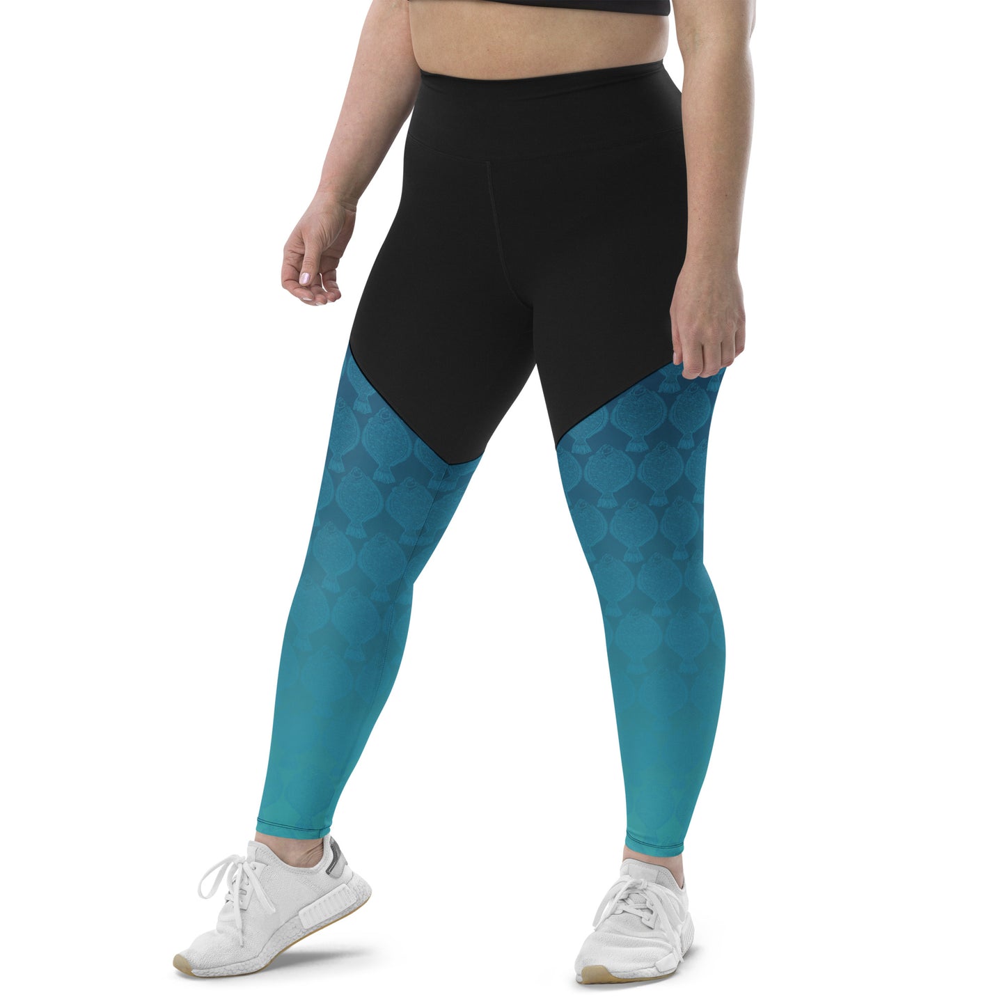 Flat Bottom Girls Sports Leggings