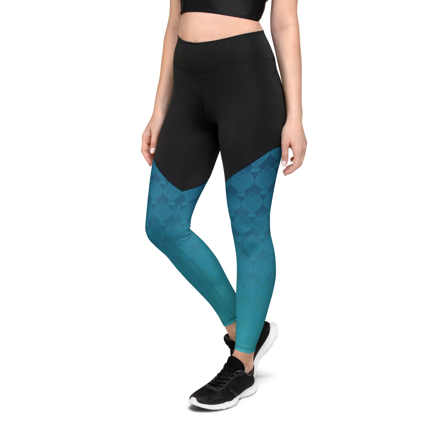 Flat Bottom Girls Sports Leggings