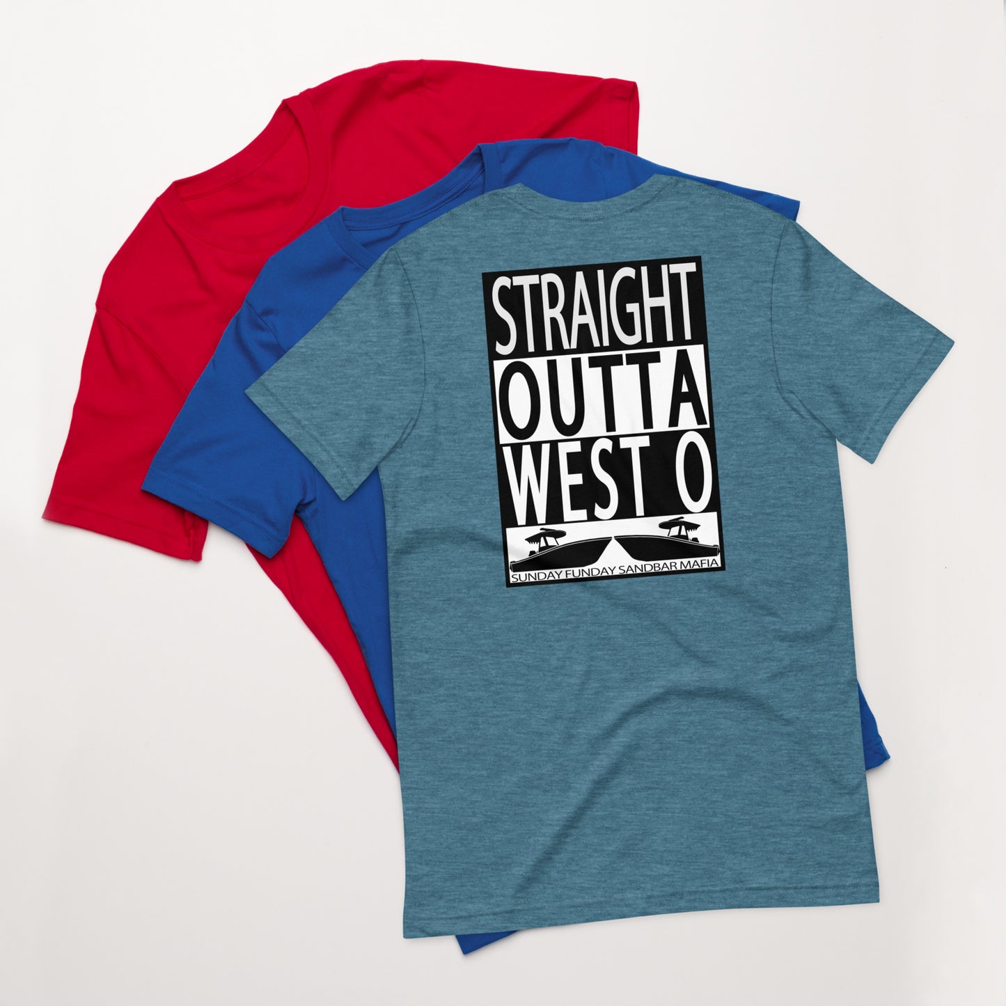 Straight Outta WestO Unisex t-shirt