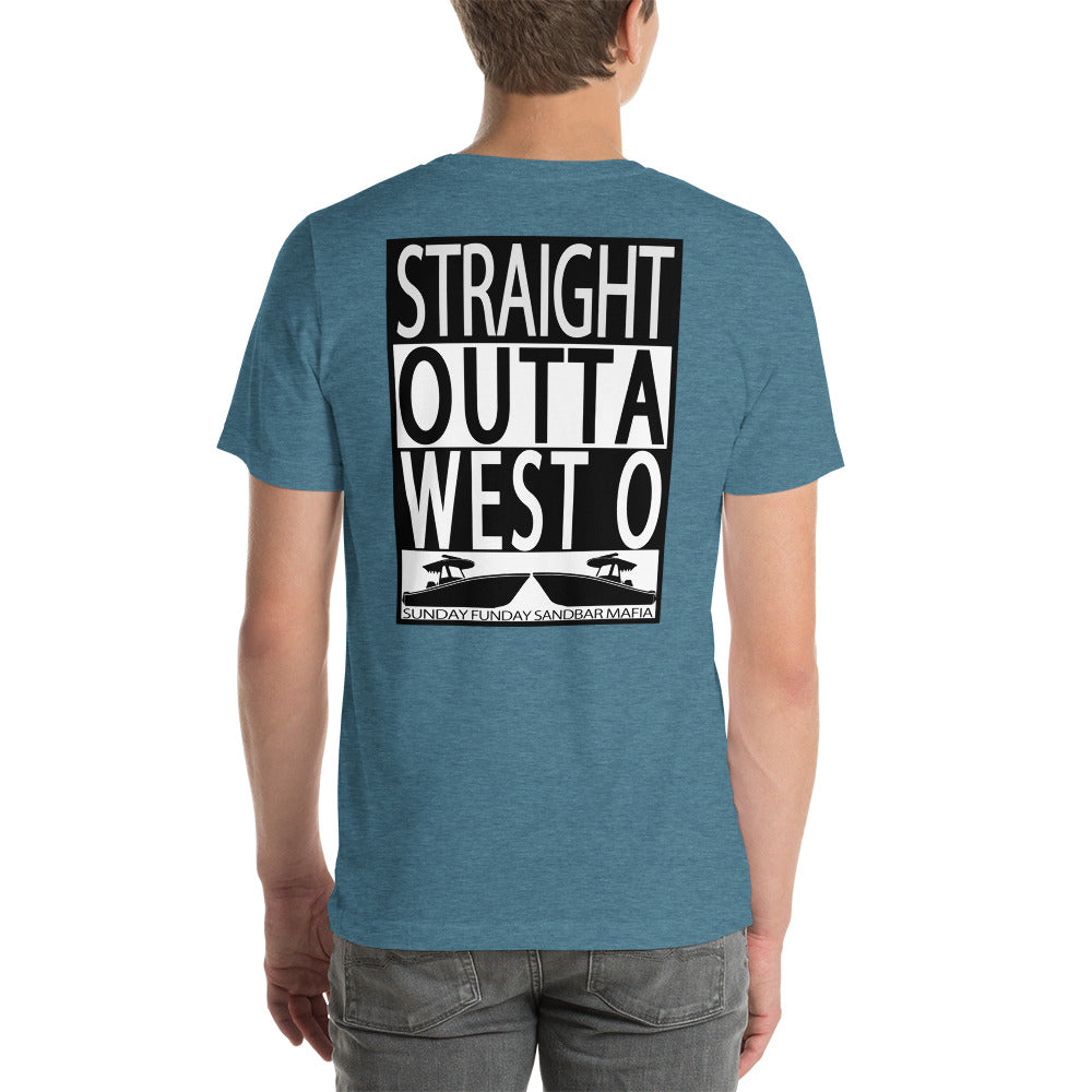 Straight Outta WestO Unisex t-shirt