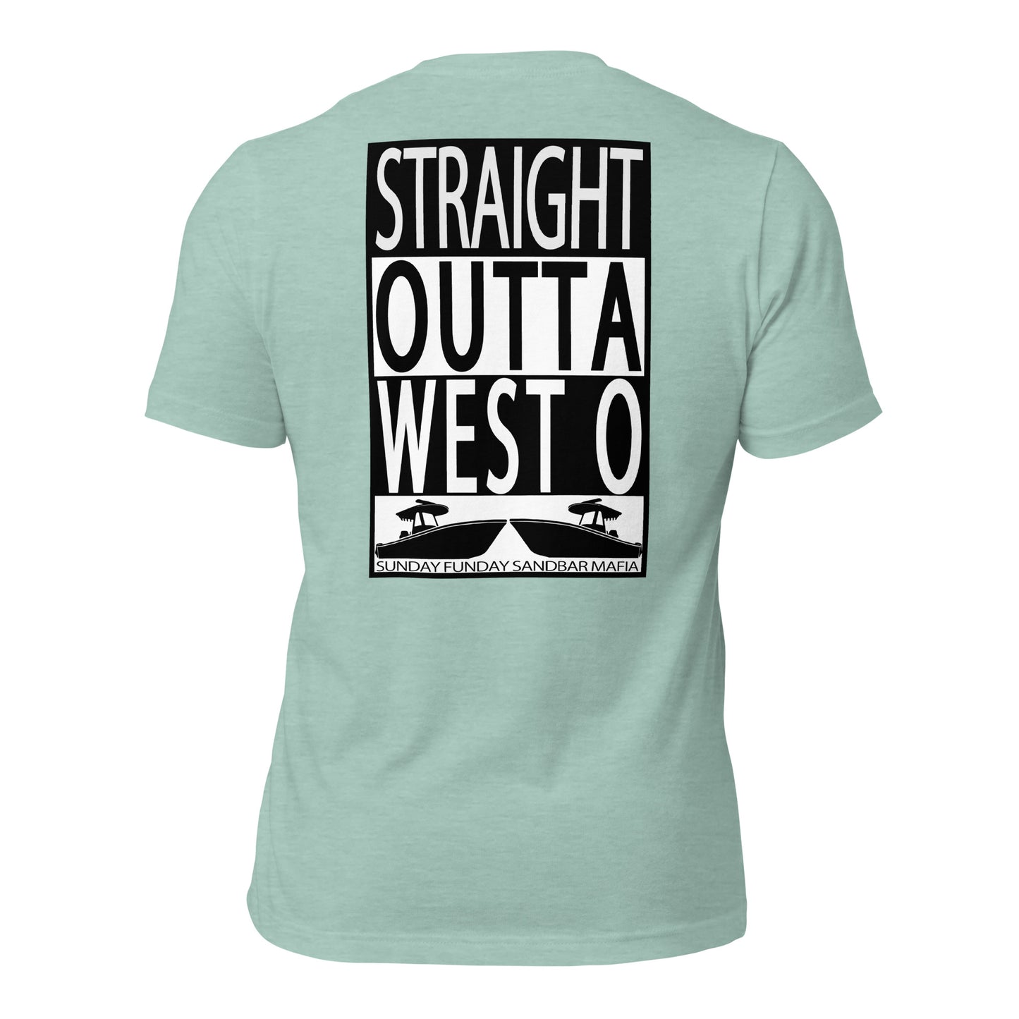 Straight Outta WestO Unisex t-shirt